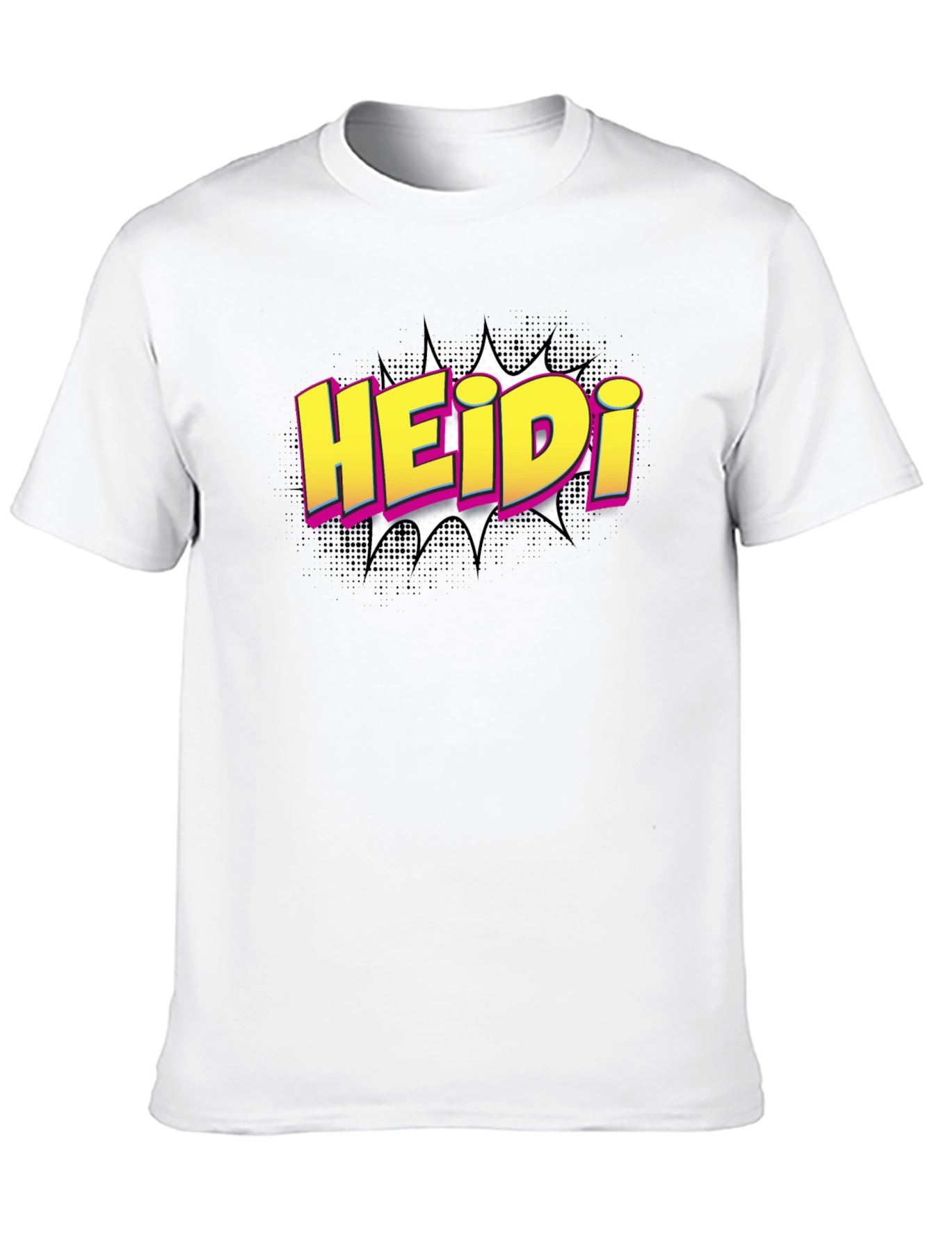 HEIDi Comic Style Graphic T-Shirt