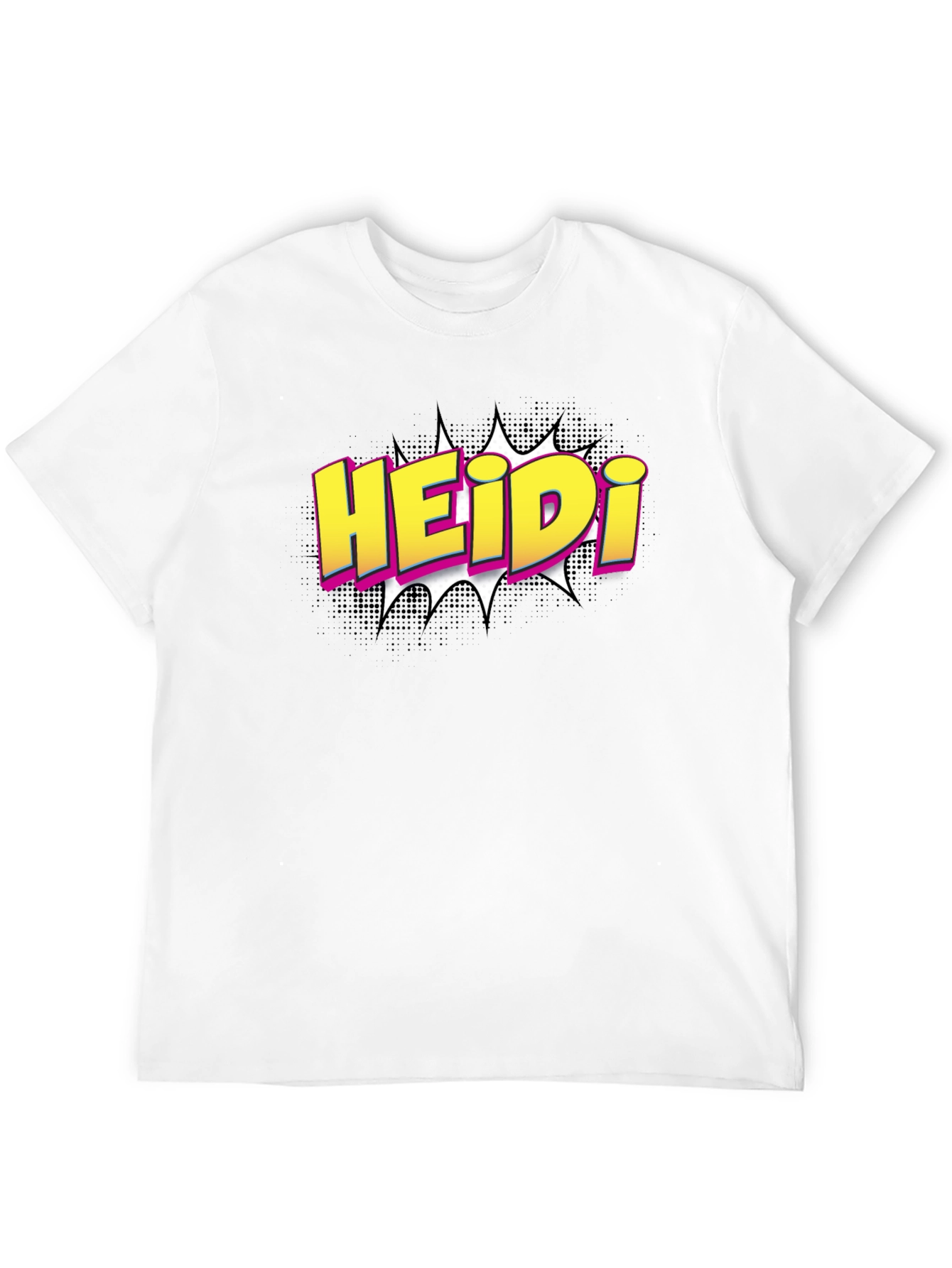 HEIDi Comic Style Graphic T-Shirt