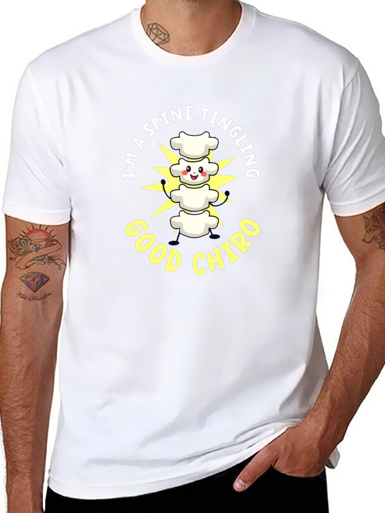 Spine Tingling Good Chiro Graphic T-Shirt