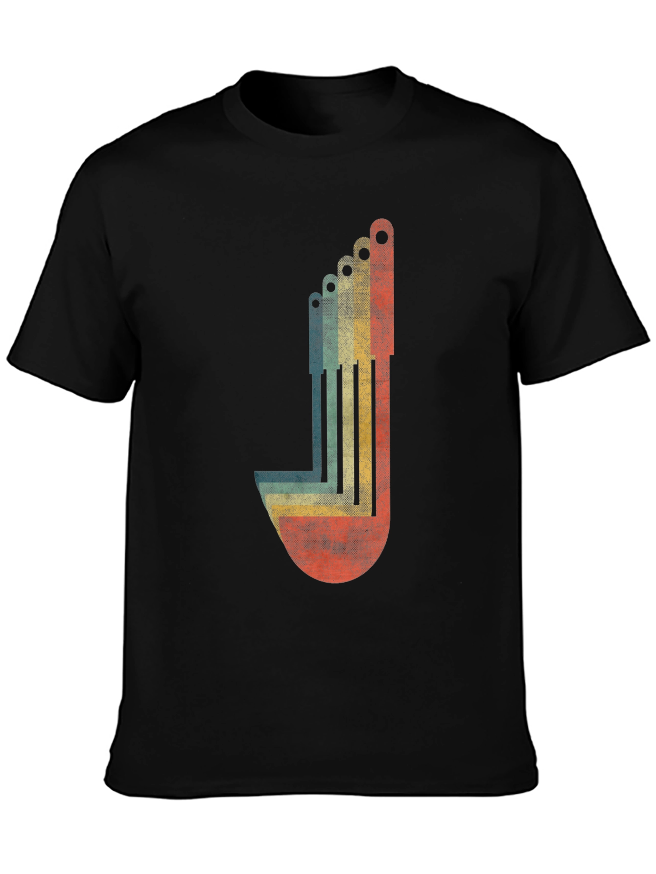 Retro Allen Wrench Graphic Tee - Black