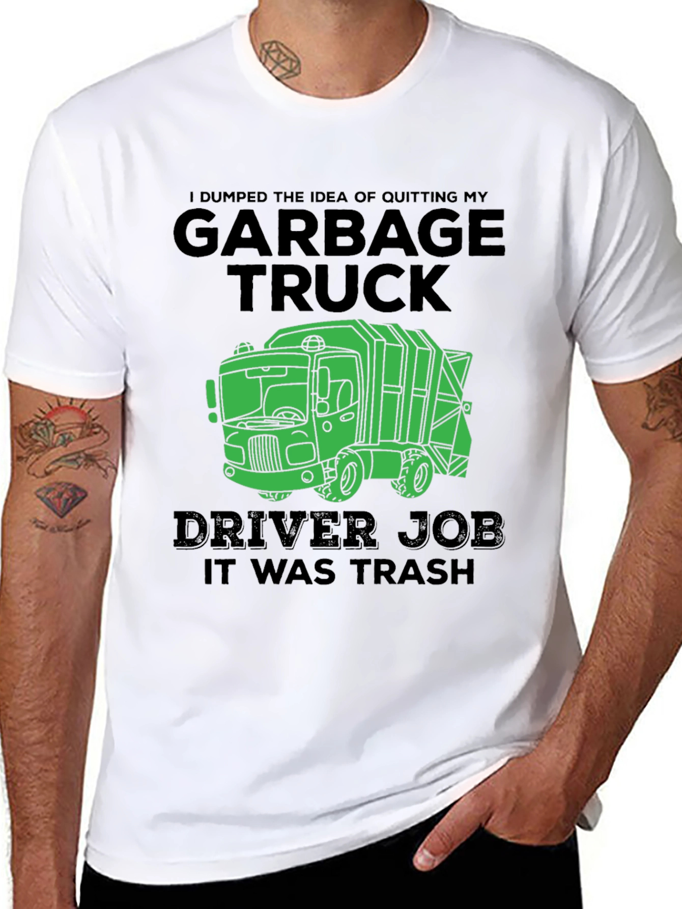 Garbage Truck Driver Job Funny T-Shirt