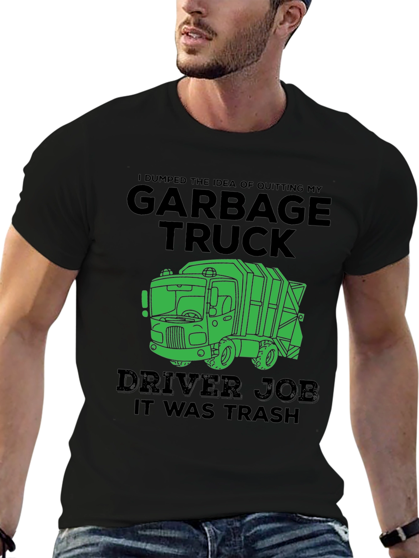 Garbage Truck Driver Job Funny T-Shirt