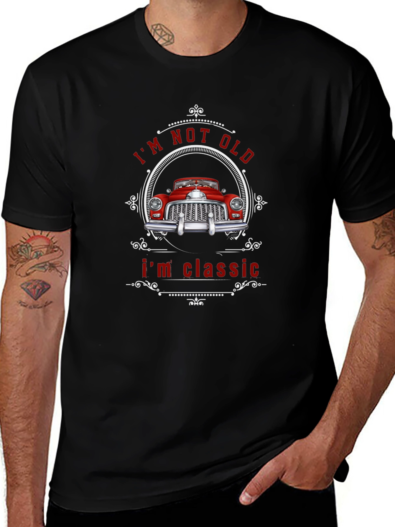 Classic Car T-Shirt - Im Not Old Im Classic