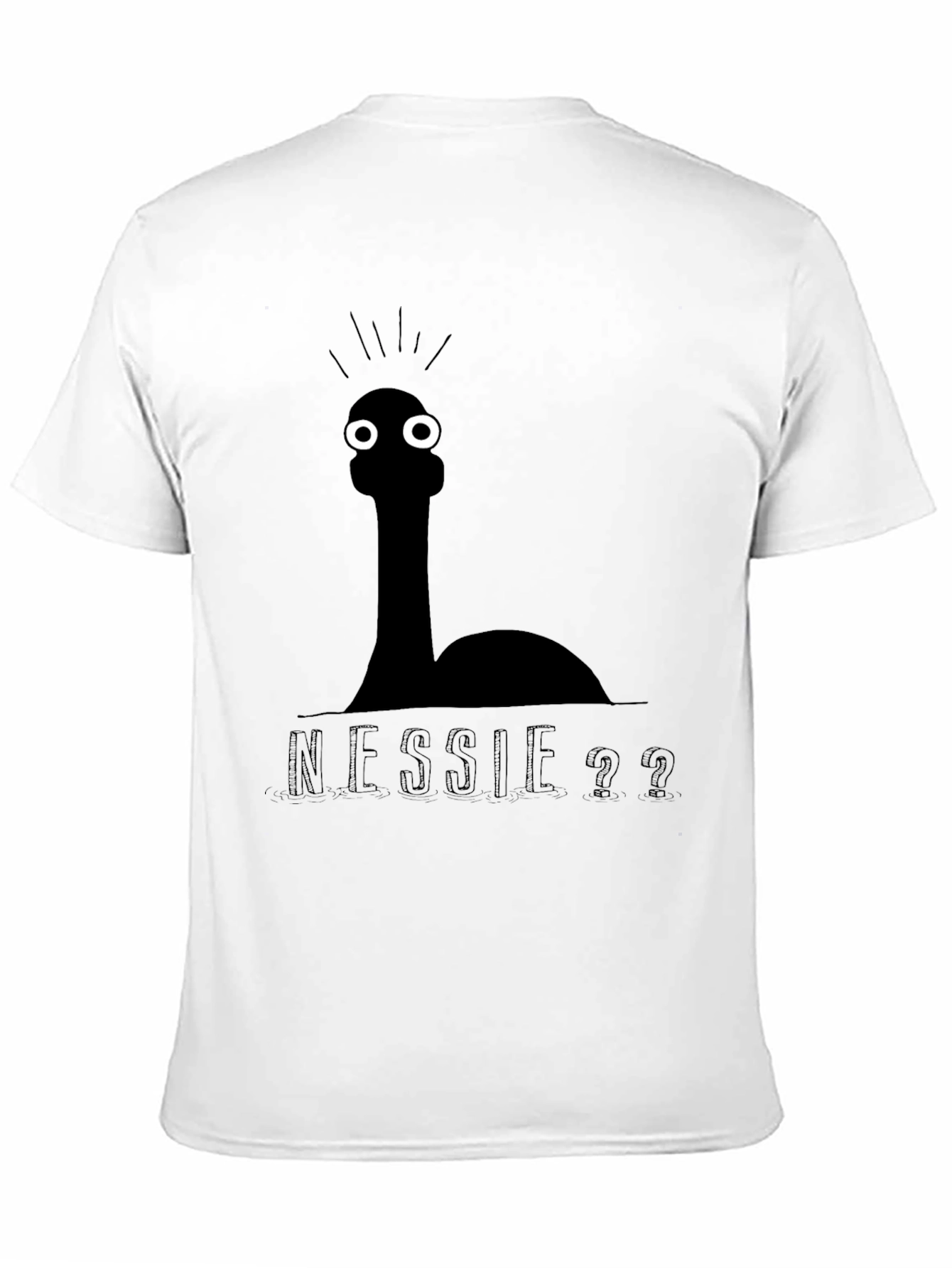 Nessie Graphic Tee - Black Humor T-Shirt