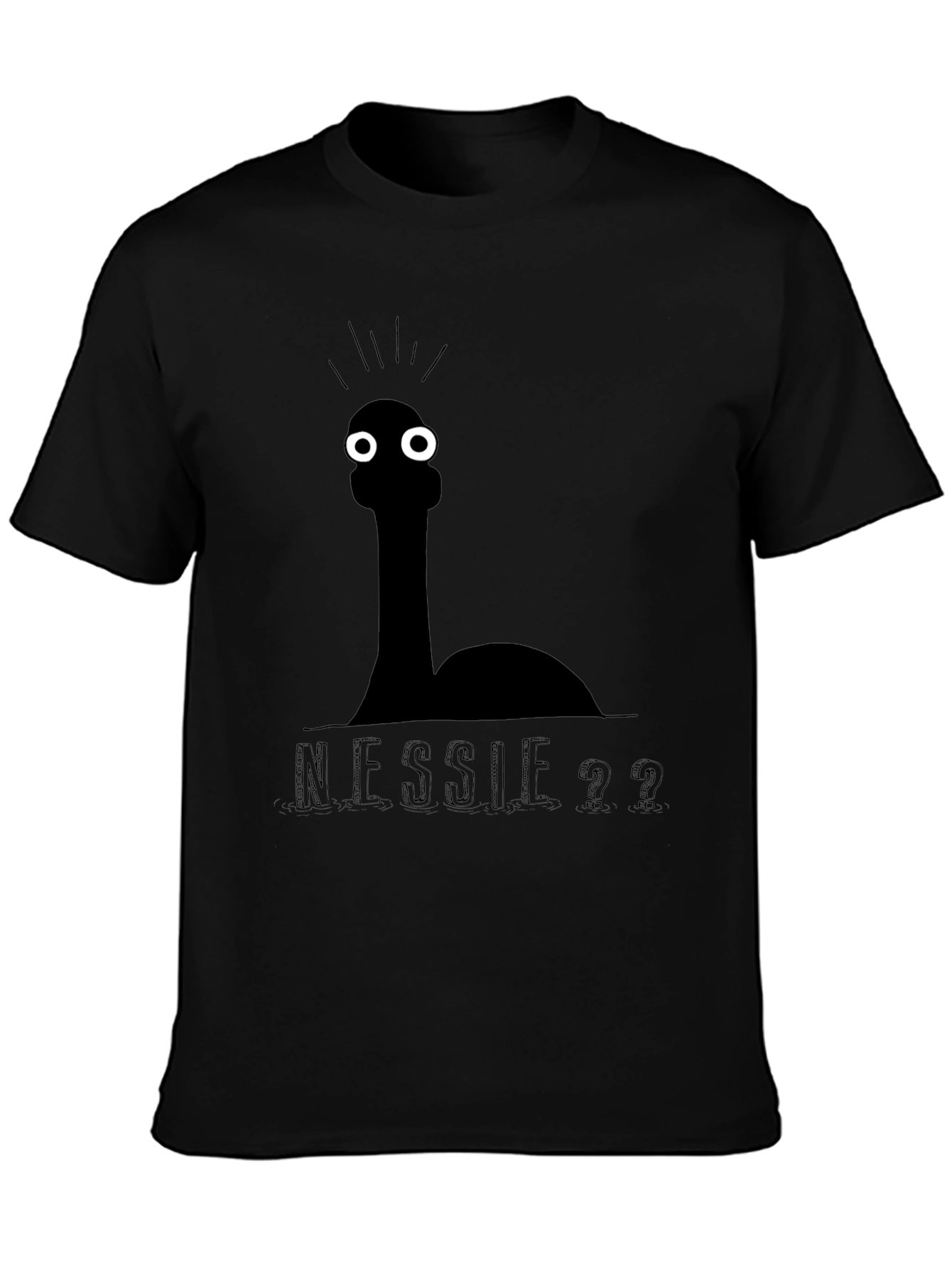 Nessie Graphic Tee - Black Humor T-Shirt