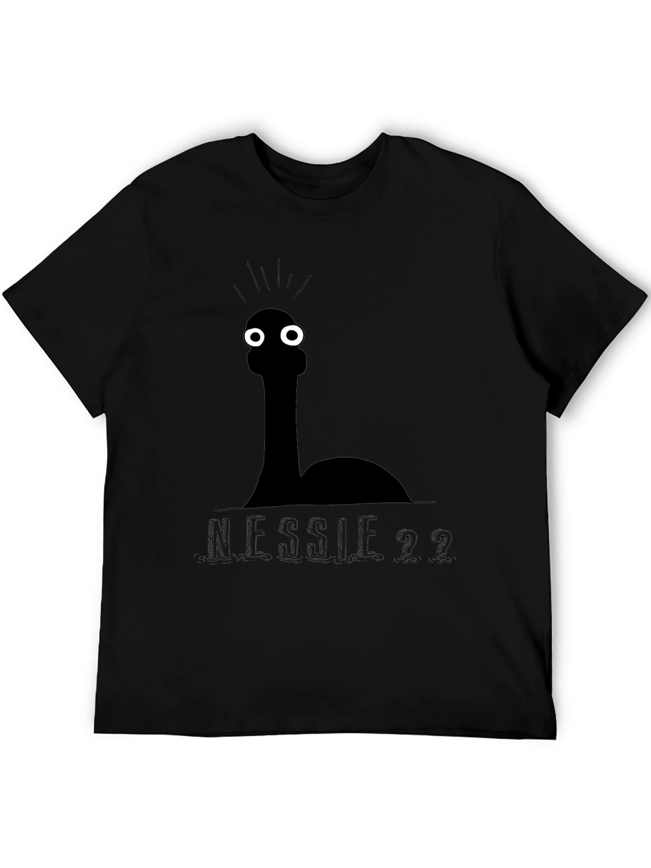 Nessie Graphic Tee - Black Humor T-Shirt