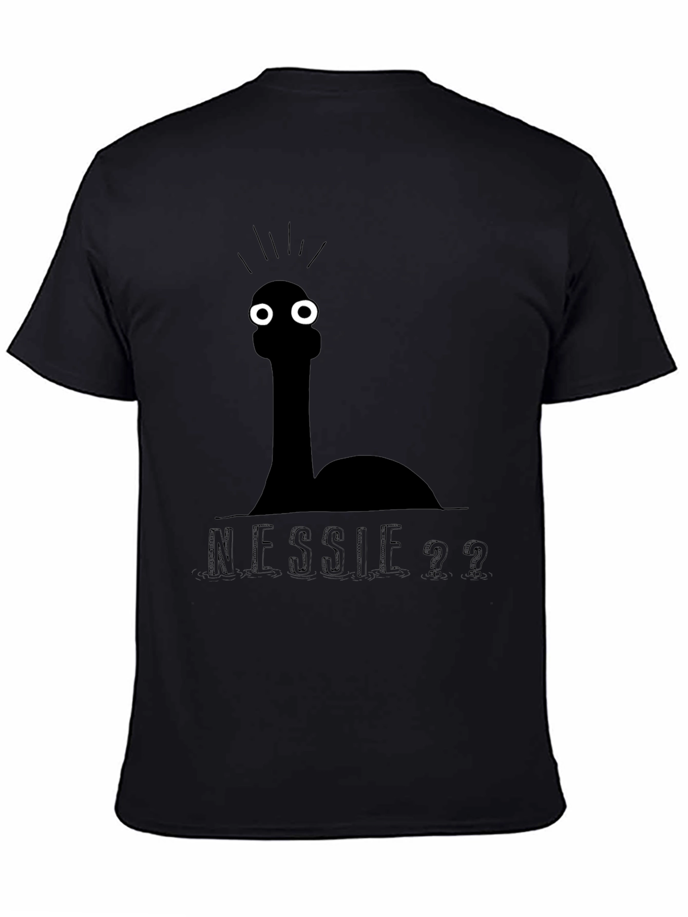 Nessie Graphic Tee - Black Humor T-Shirt