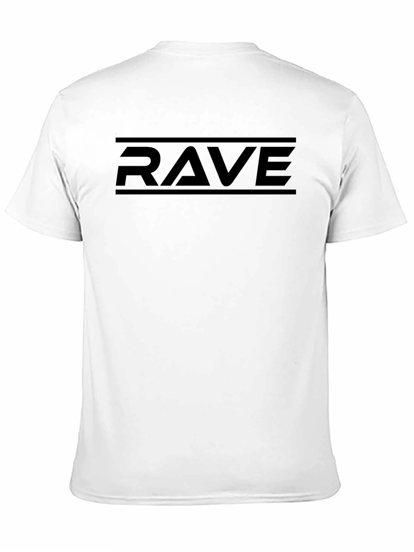 Rave Graphic Tee - Stylish Black T-Shirt