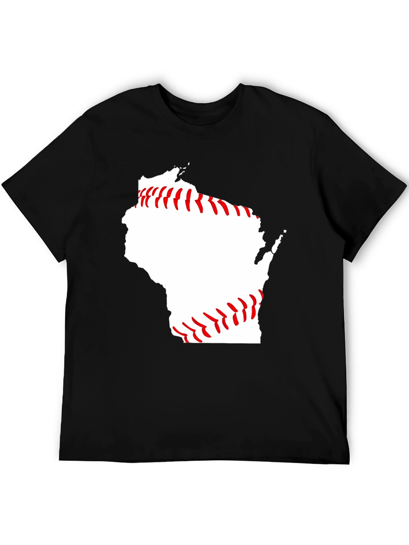 Wisconsin Baseball T-Shirt State Pride Tee