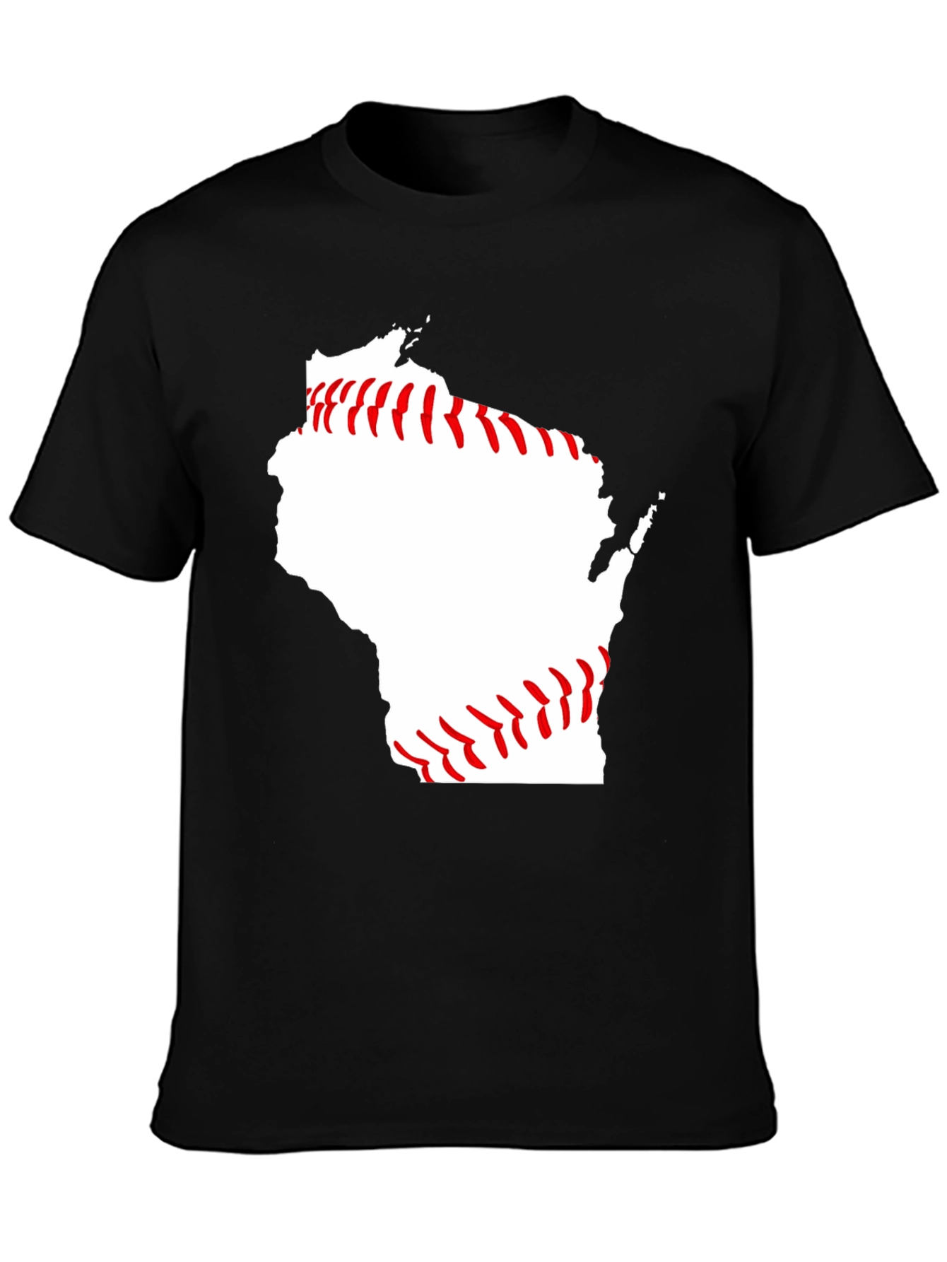 Wisconsin Baseball T-Shirt State Pride Tee