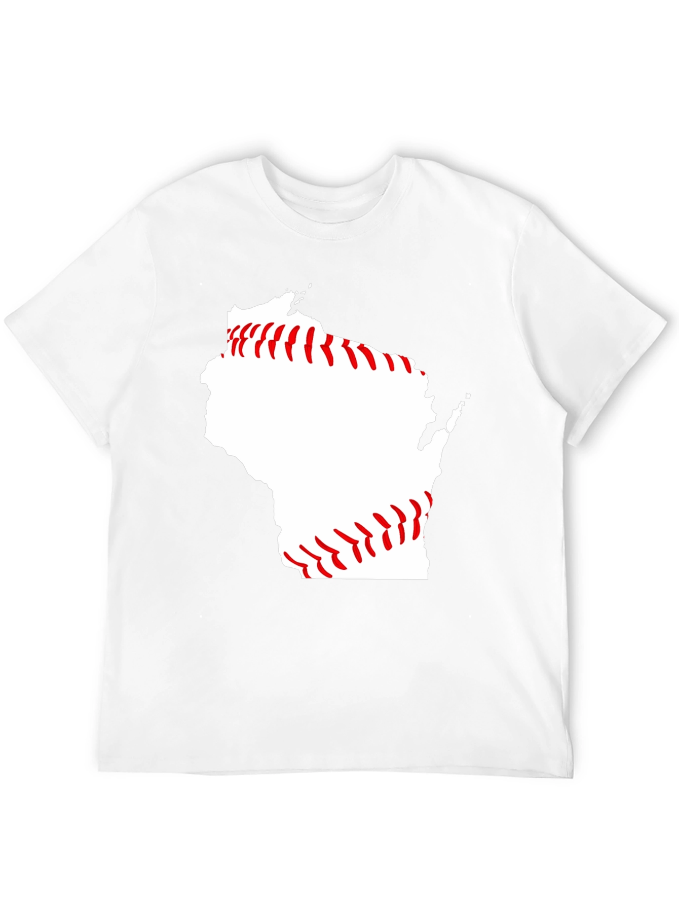 Wisconsin Baseball T-Shirt State Pride Tee