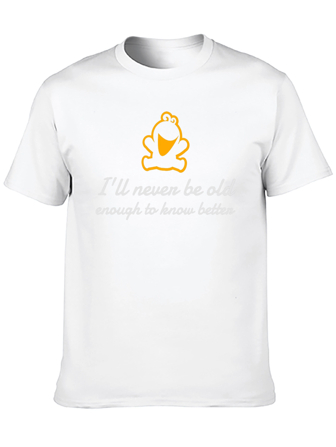 Funny Never Be Old Black T-Shirt