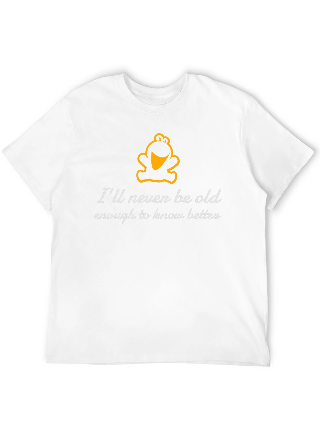 Funny Never Be Old Black T-Shirt