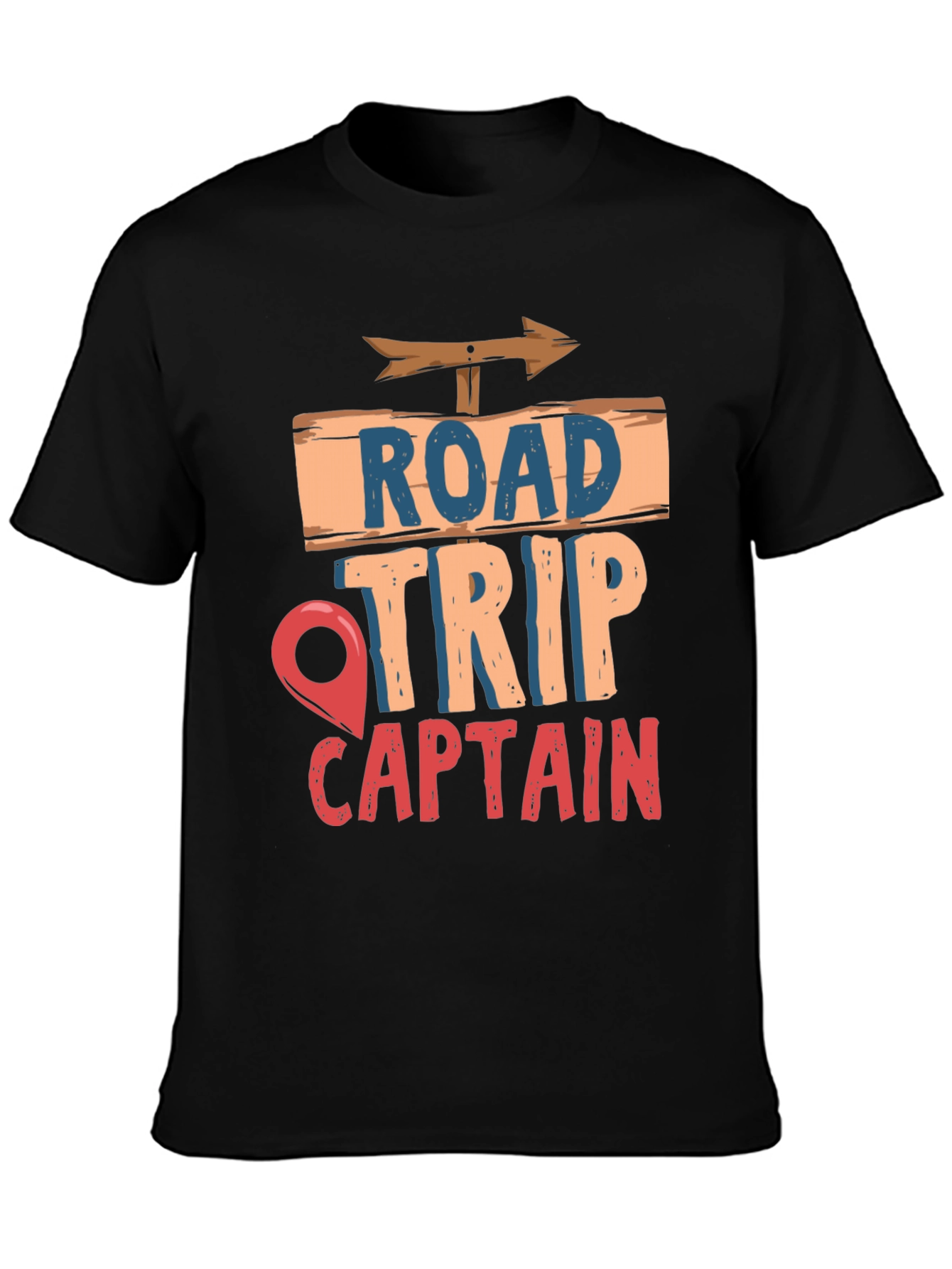 Road Trip Captain Graphic T-Shirt