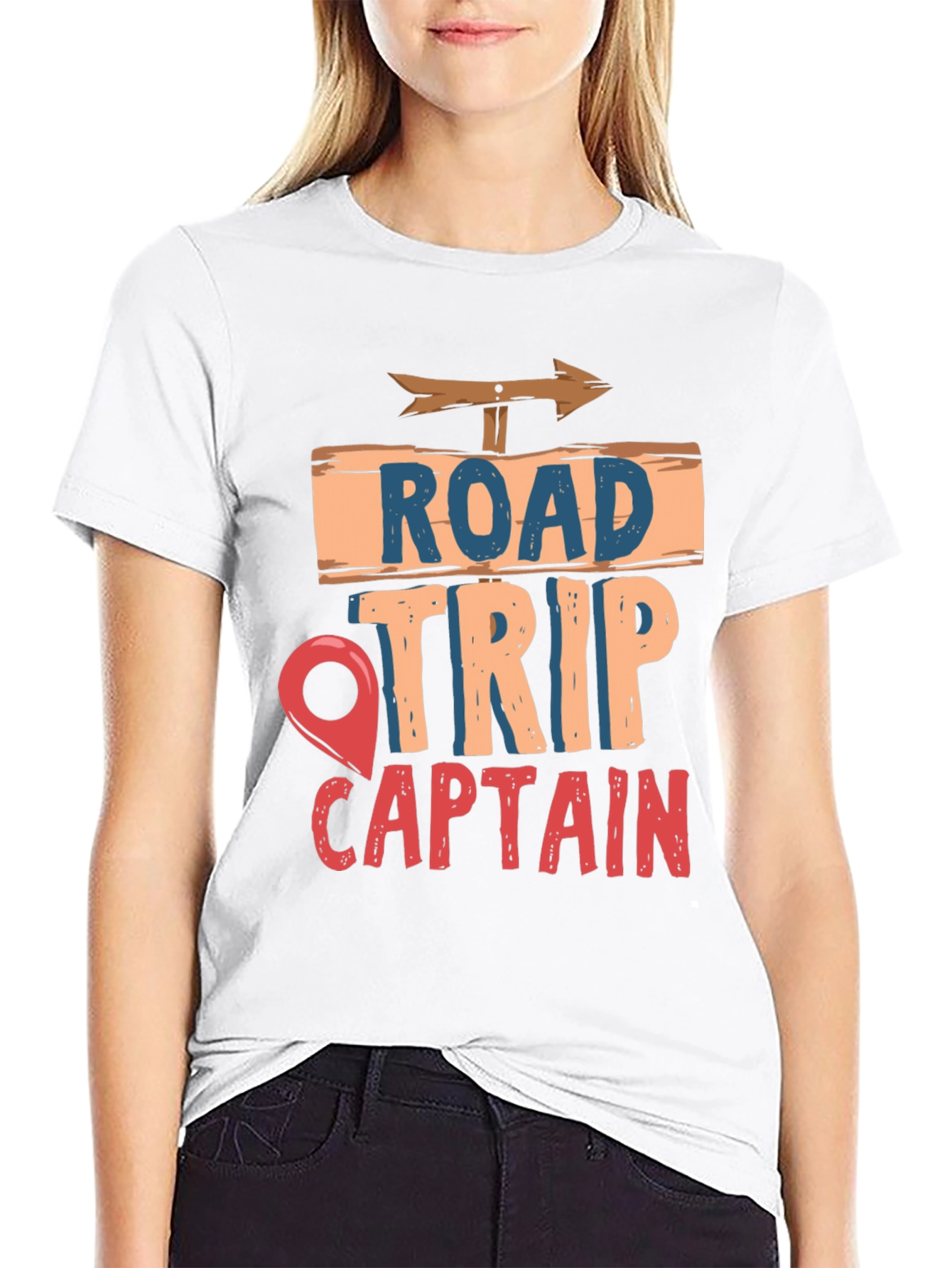 Road Trip Captain Graphic T-Shirt