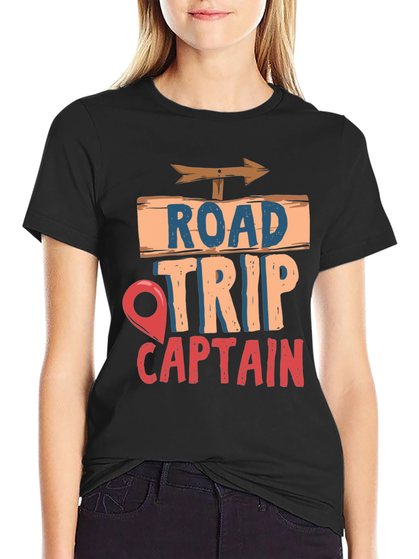 Road Trip Captain Graphic T-Shirt