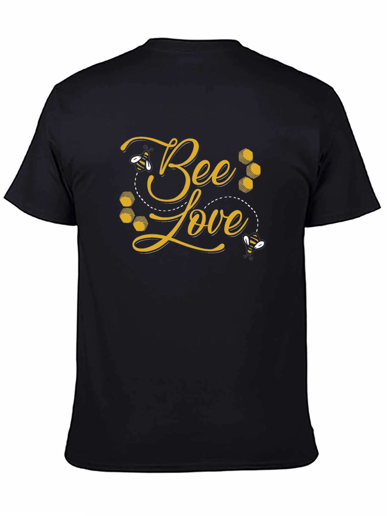 Bee Love Graphic Tee - Black