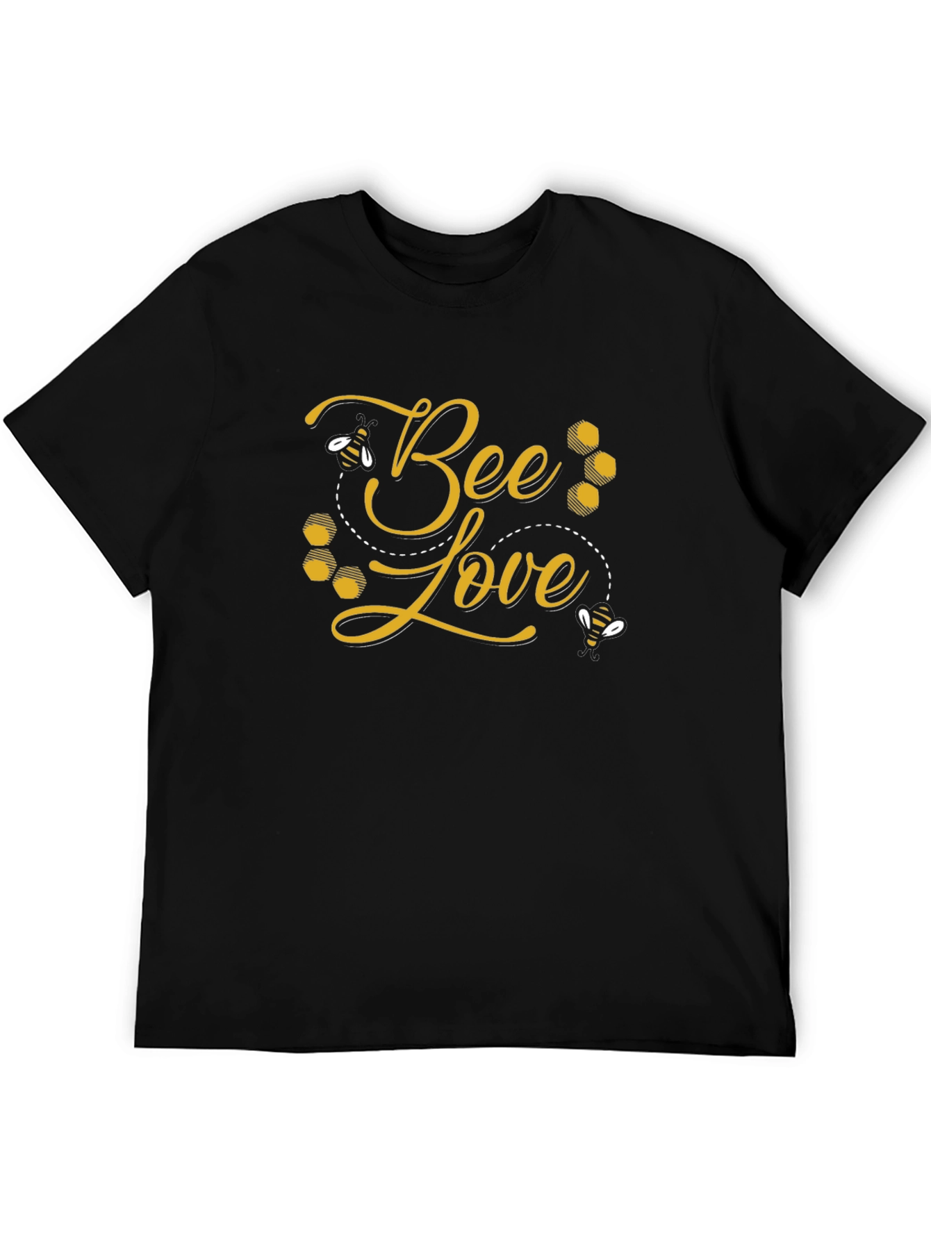 Bee Love Graphic Tee - Black