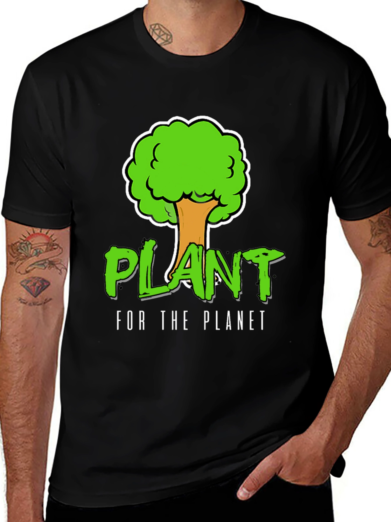 Plant for the Planet Graphic Tee - Black