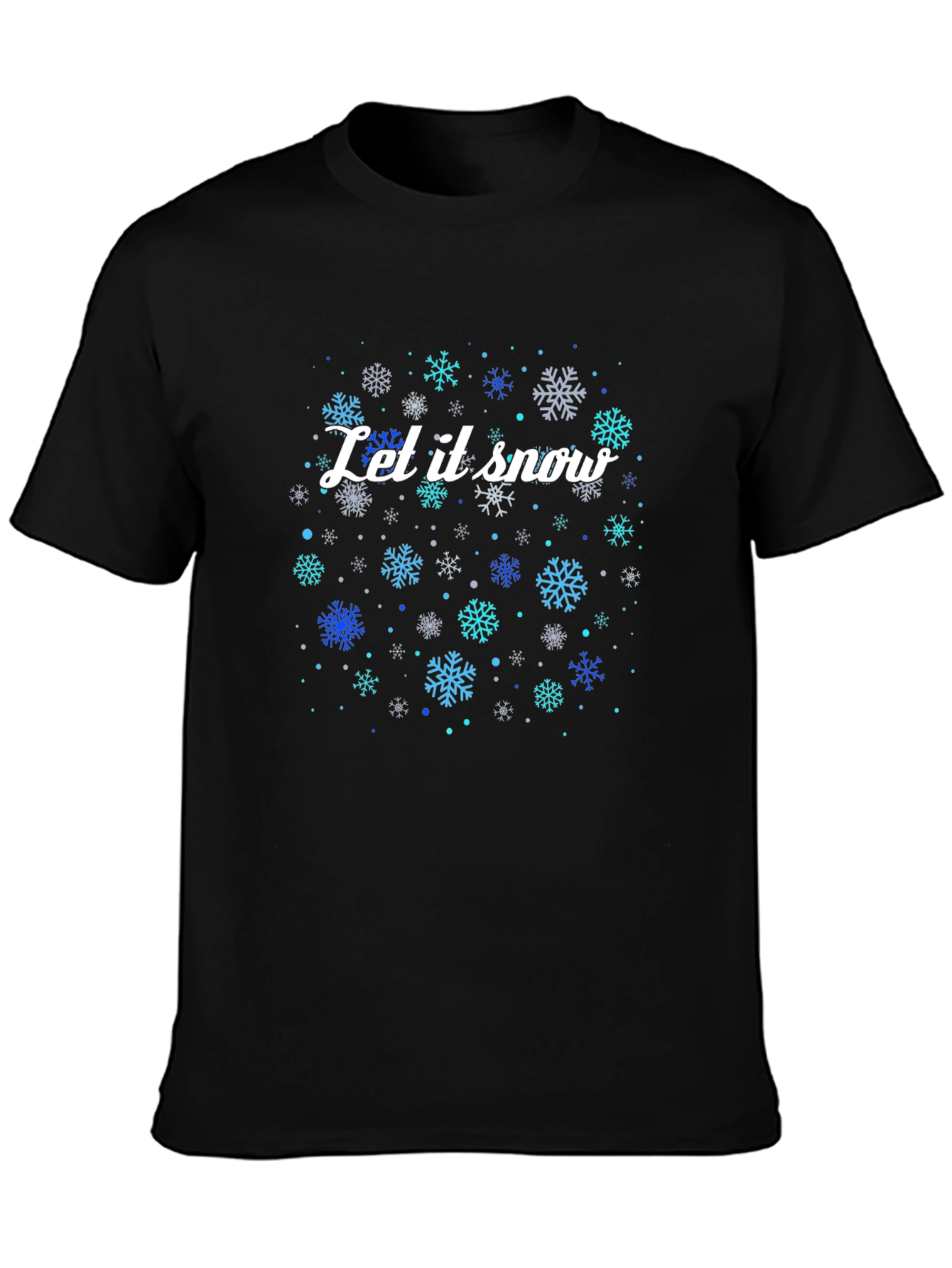 Let it Snow T-Shirt - Festive Winter Tee