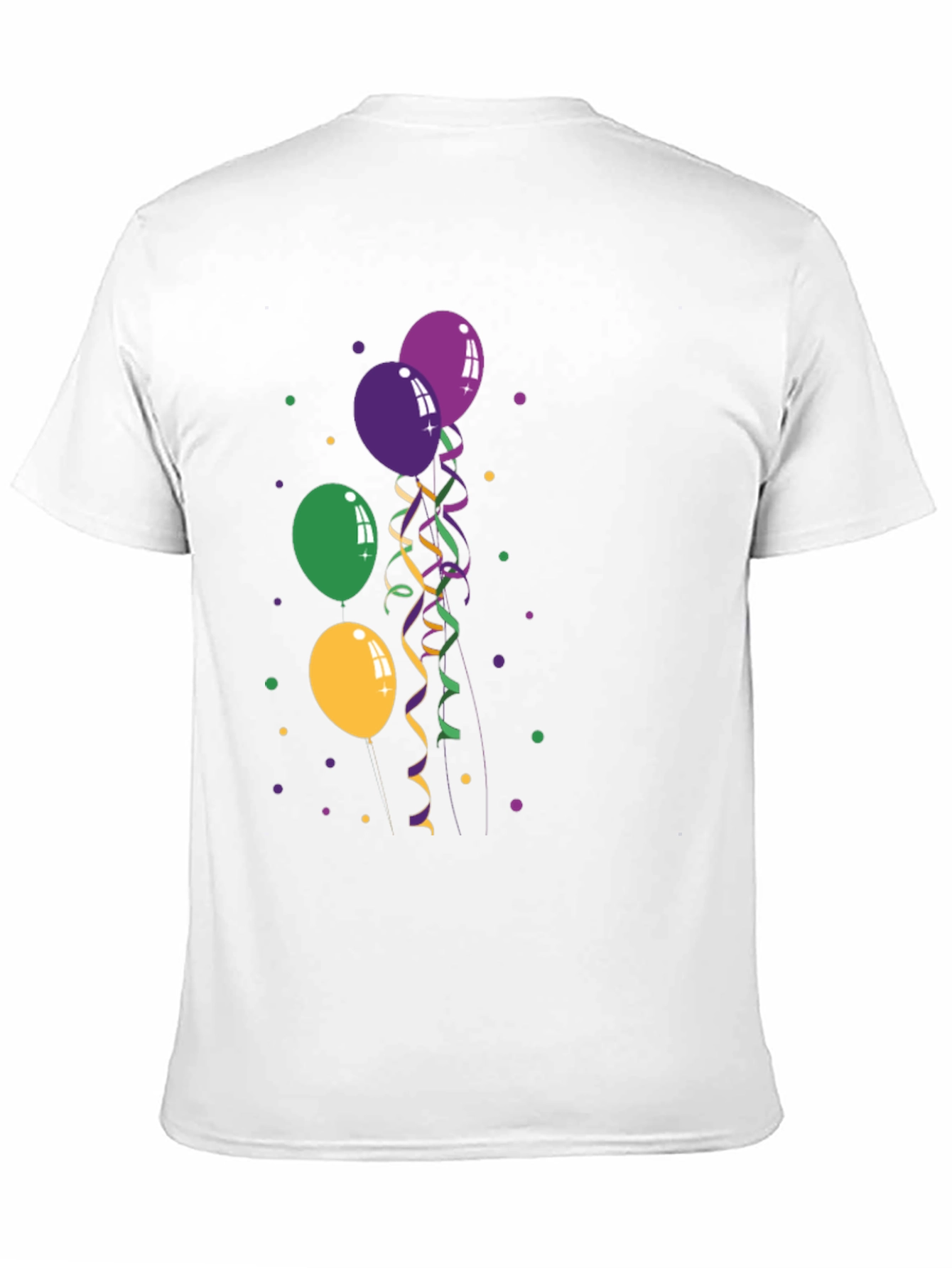 Mardi Gras Balloon T-Shirt - Festive Celebration