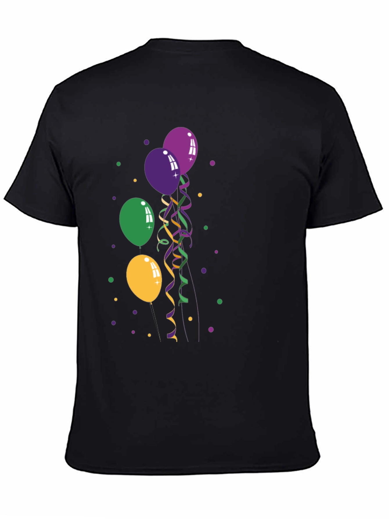 Mardi Gras Balloon T-Shirt - Festive Celebration