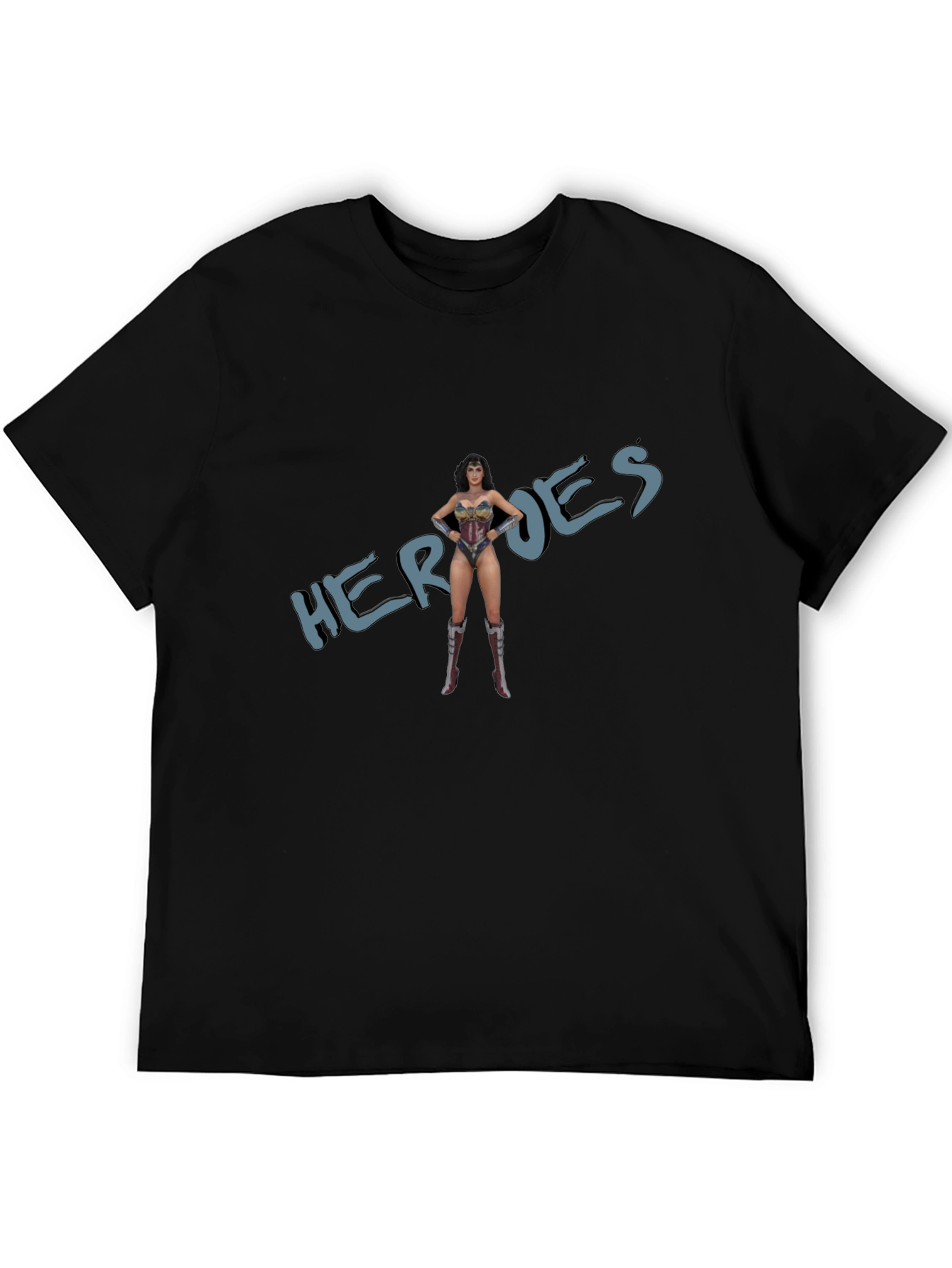 Heroes Wonder Woman T-Shirt - Bold Graphic Tee