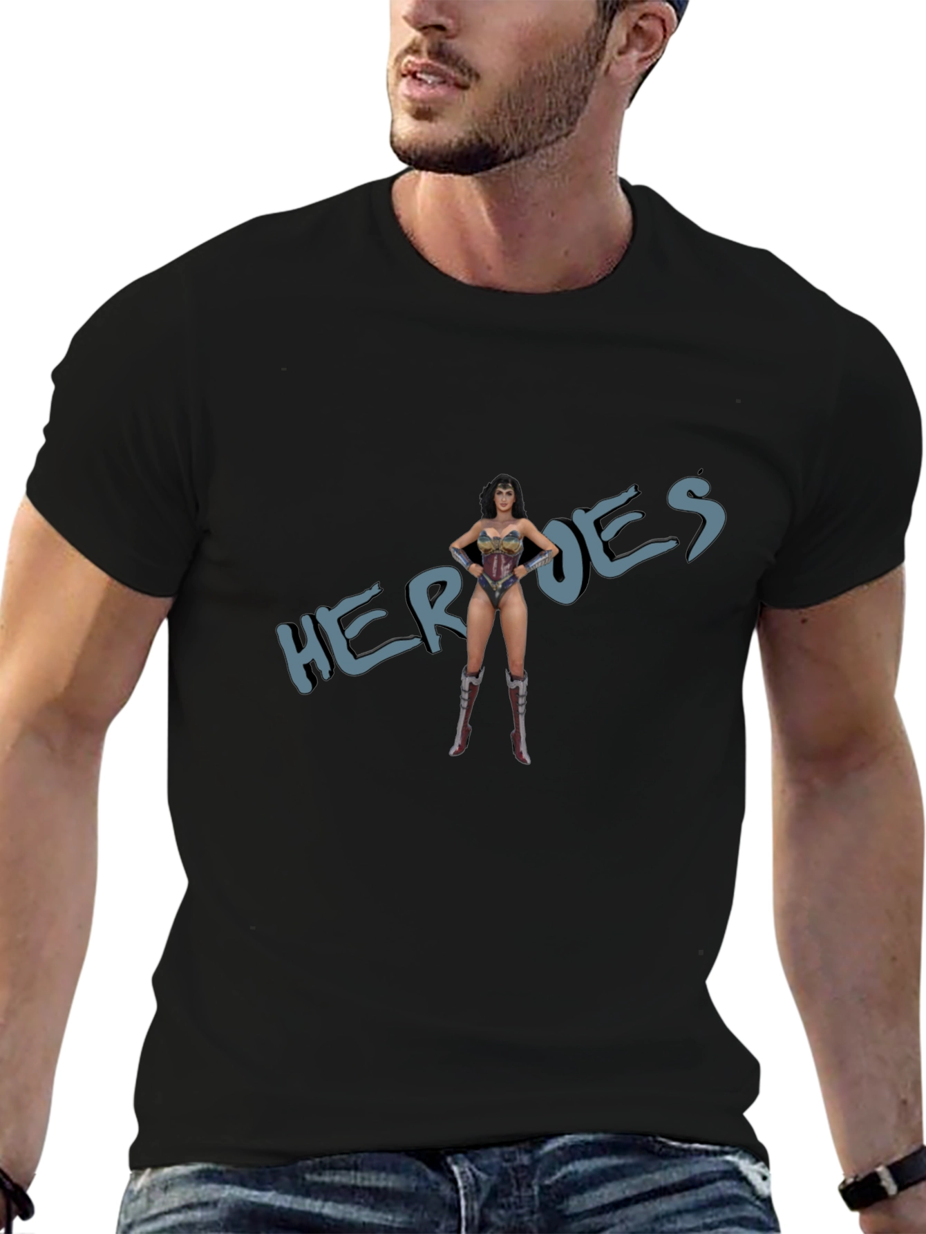 Heroes Wonder Woman T-Shirt - Bold Graphic Tee