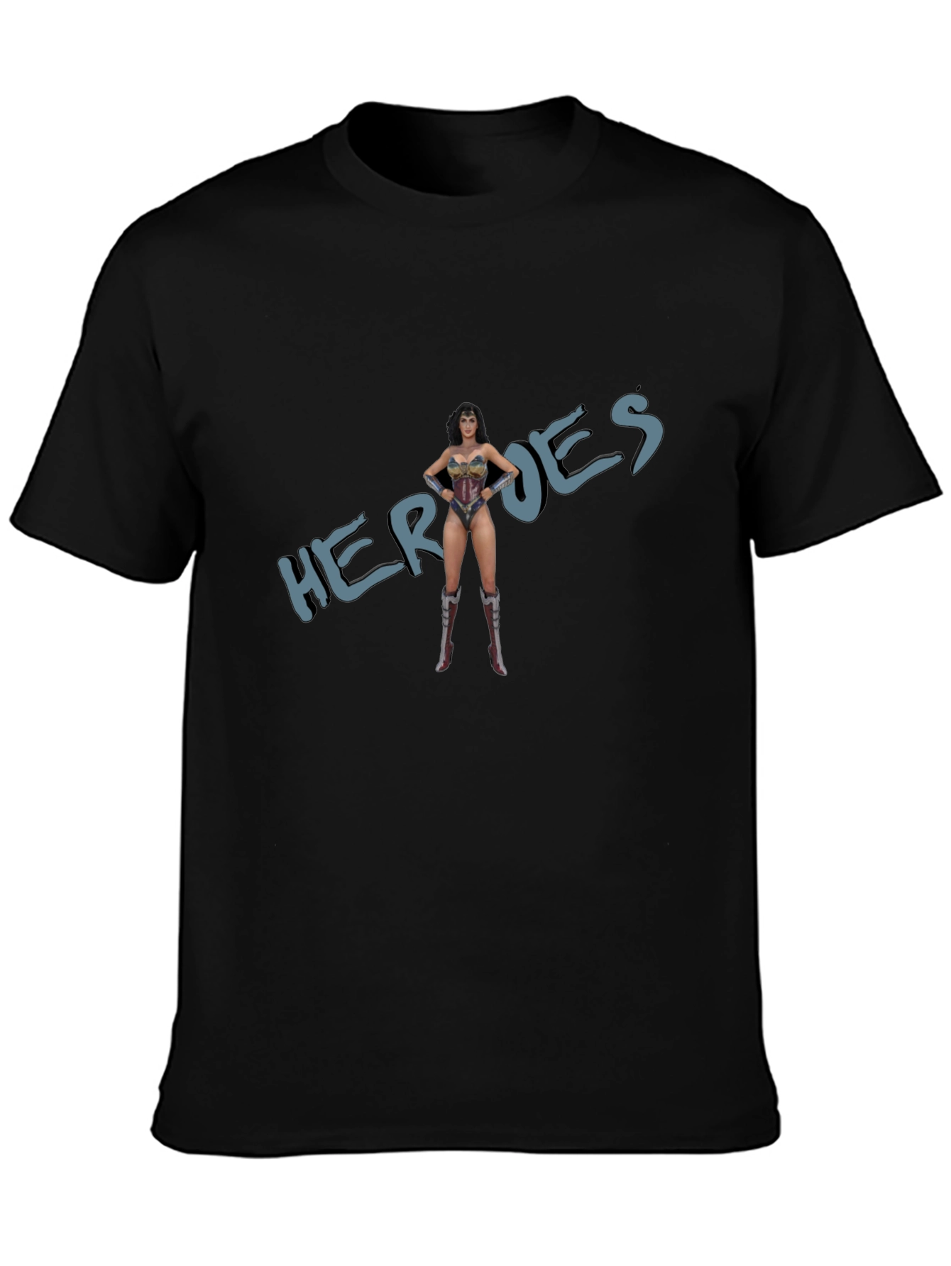 Heroes Wonder Woman T-Shirt - Bold Graphic Tee