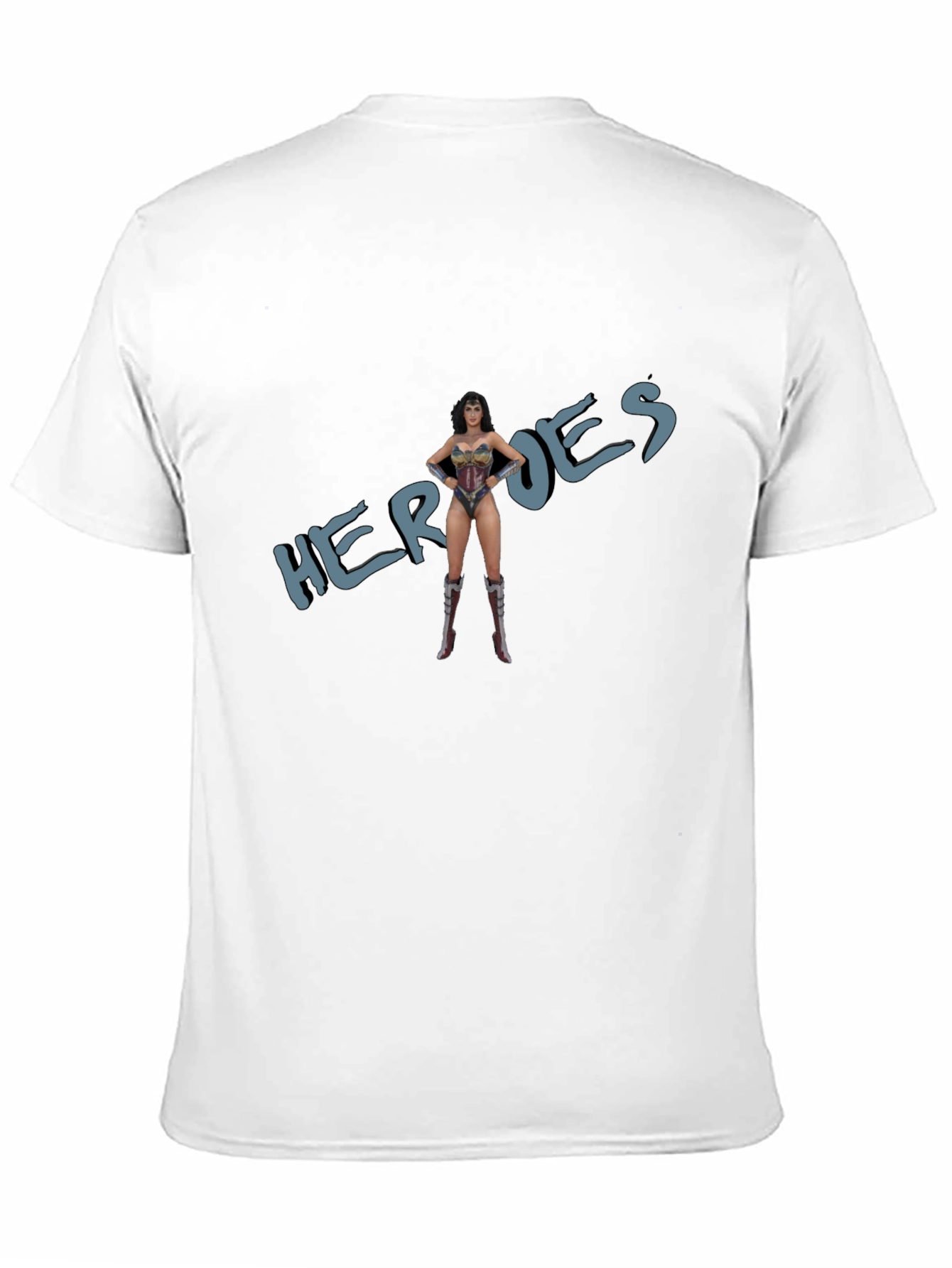 Heroes Wonder Woman T-Shirt - Bold Graphic Tee