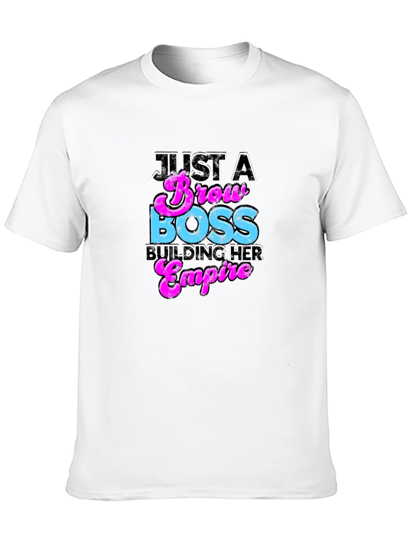 Brow Boss Graphic Tee - Building Her Empire