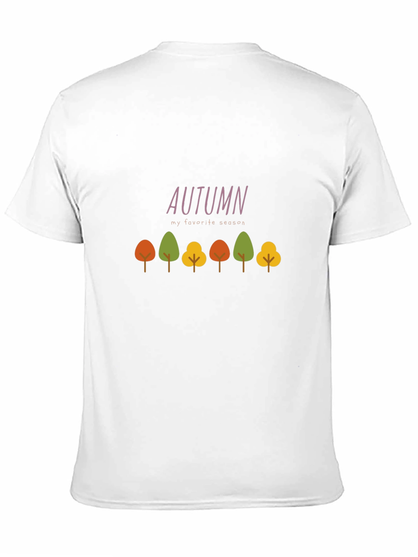 Autumn My Favorite Season Black T-Shirt