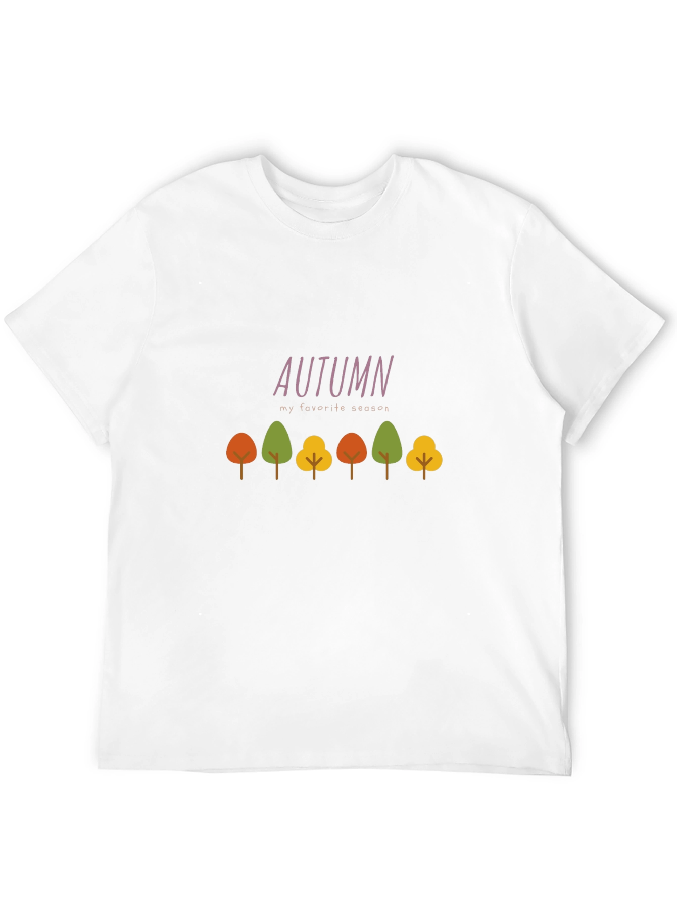 Autumn My Favorite Season Black T-Shirt