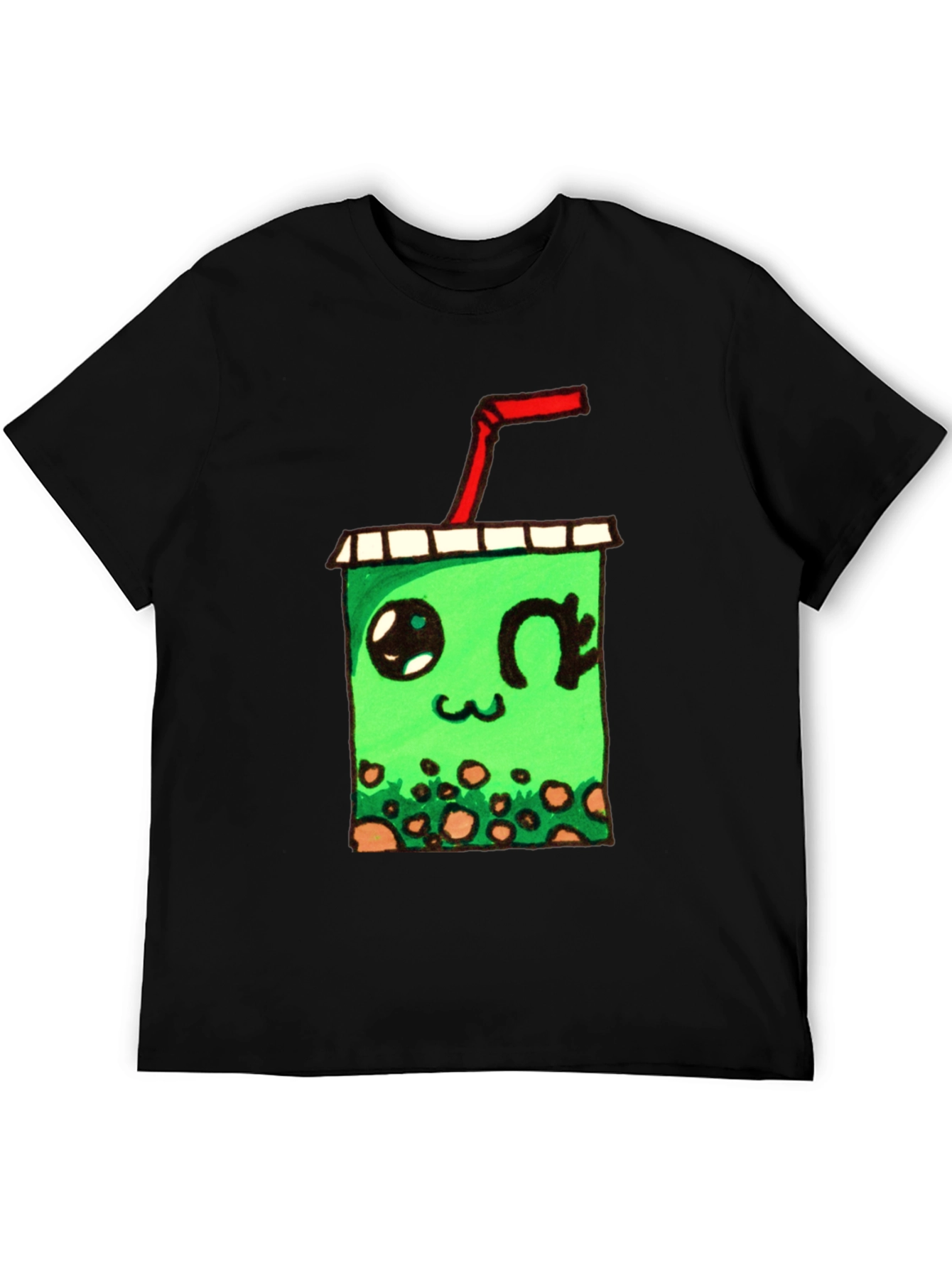 Kawaii Bubble Tea Graphic T-Shirt