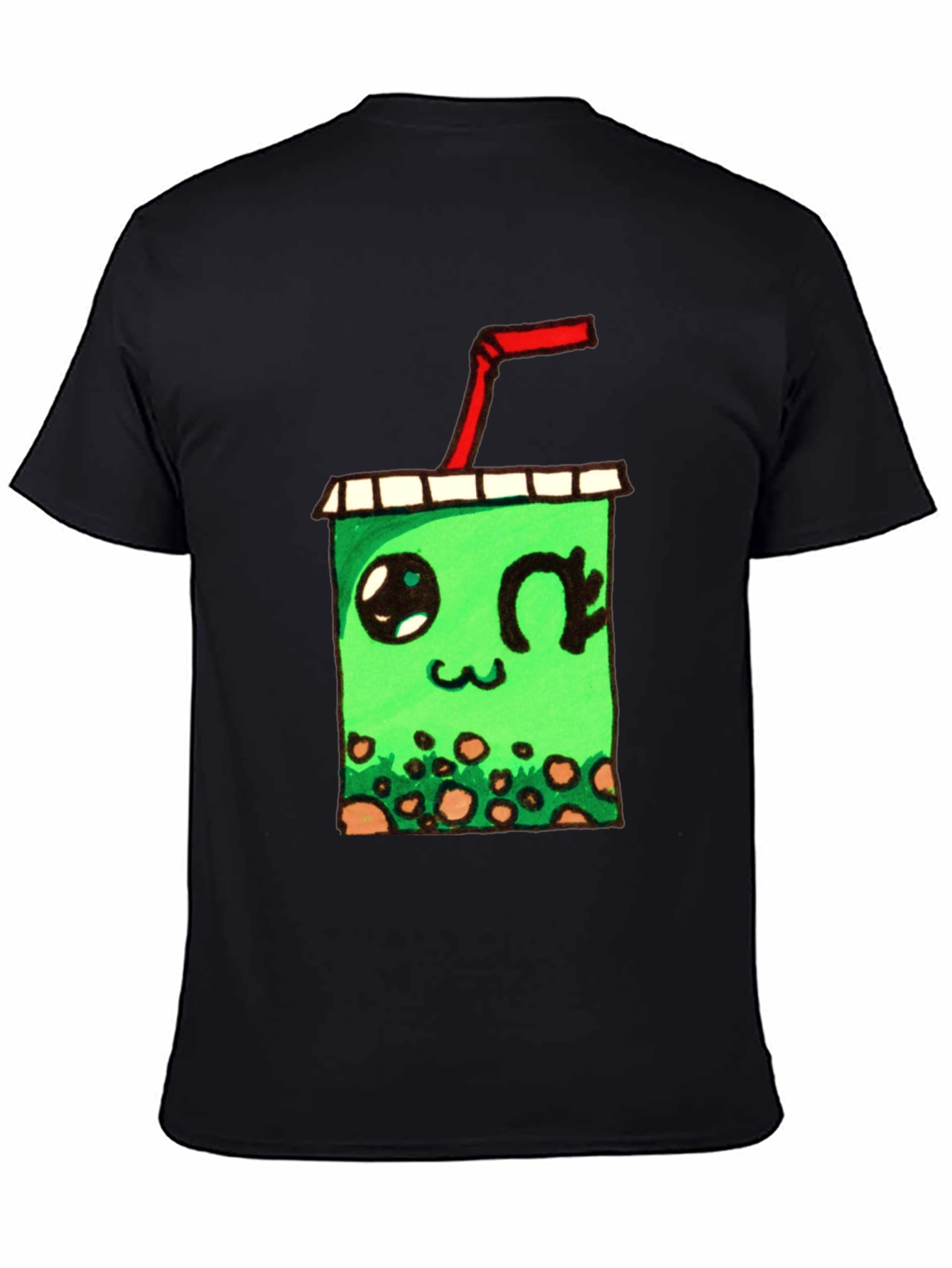 Kawaii Bubble Tea Graphic T-Shirt