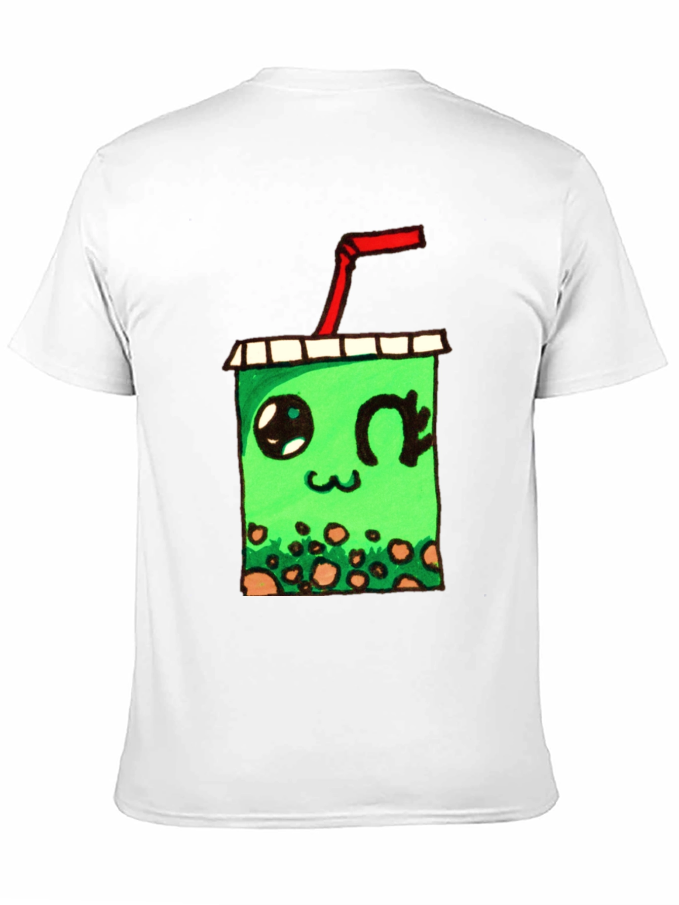 Kawaii Bubble Tea Graphic T-Shirt