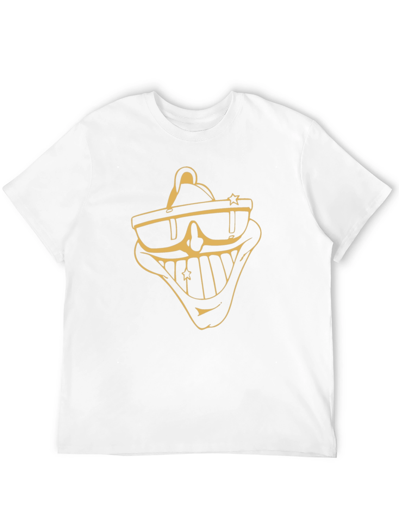 Cool Cartoon Character Black T-Shirt