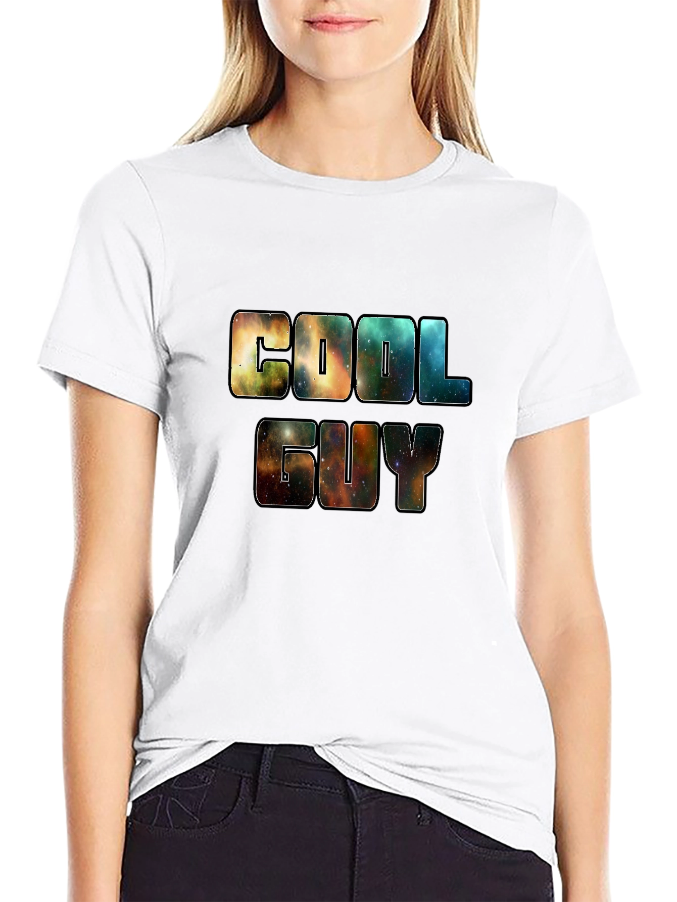 Cool Guy Black Graphic Tee