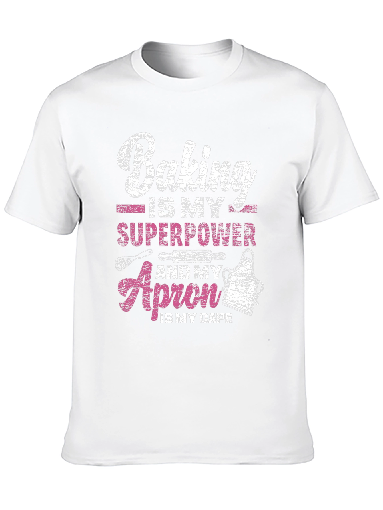Baking Superpower Graphic Tee - Baker Gift