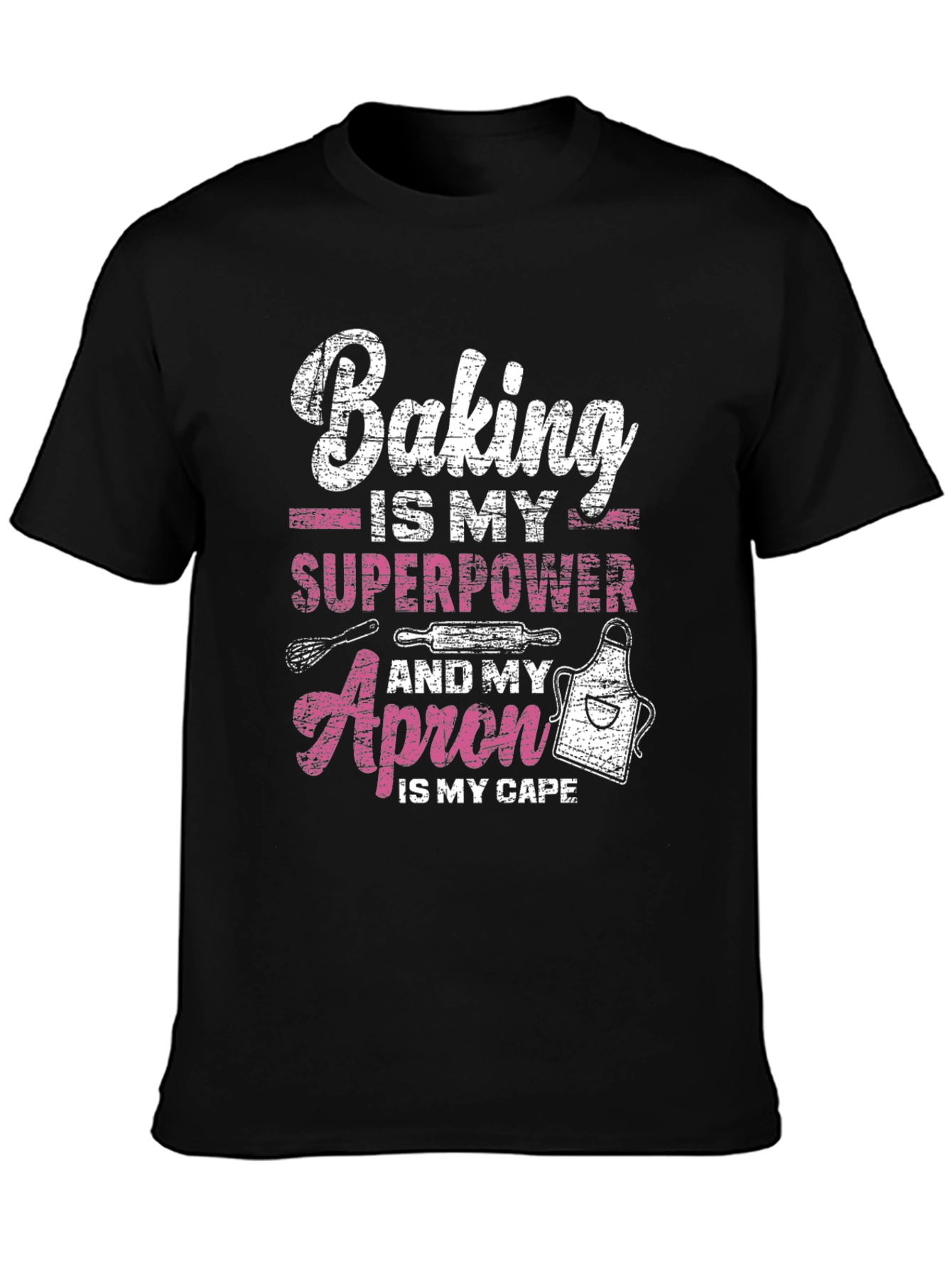 Baking Superpower Graphic Tee - Baker Gift