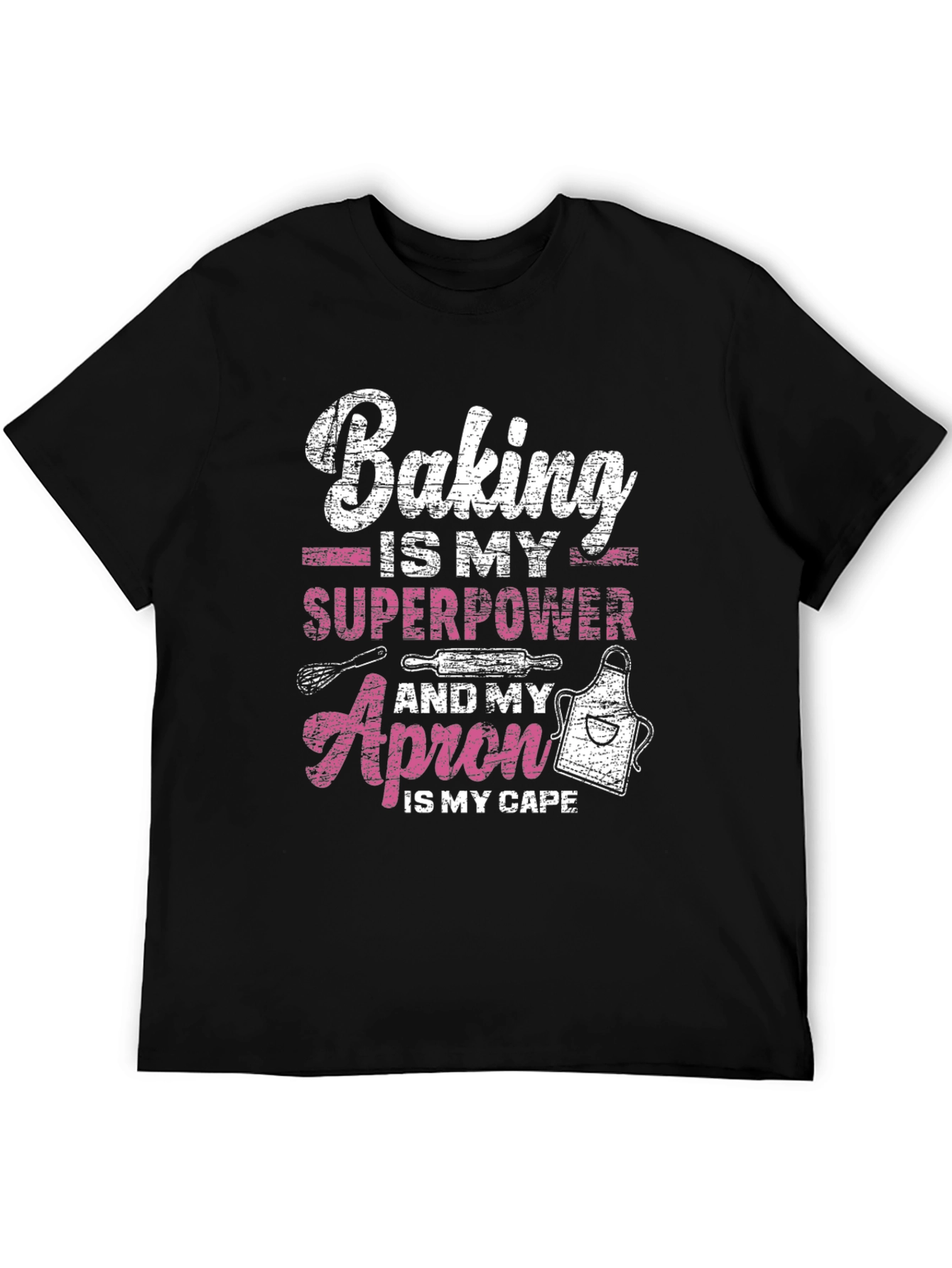 Baking Superpower Graphic Tee - Baker Gift