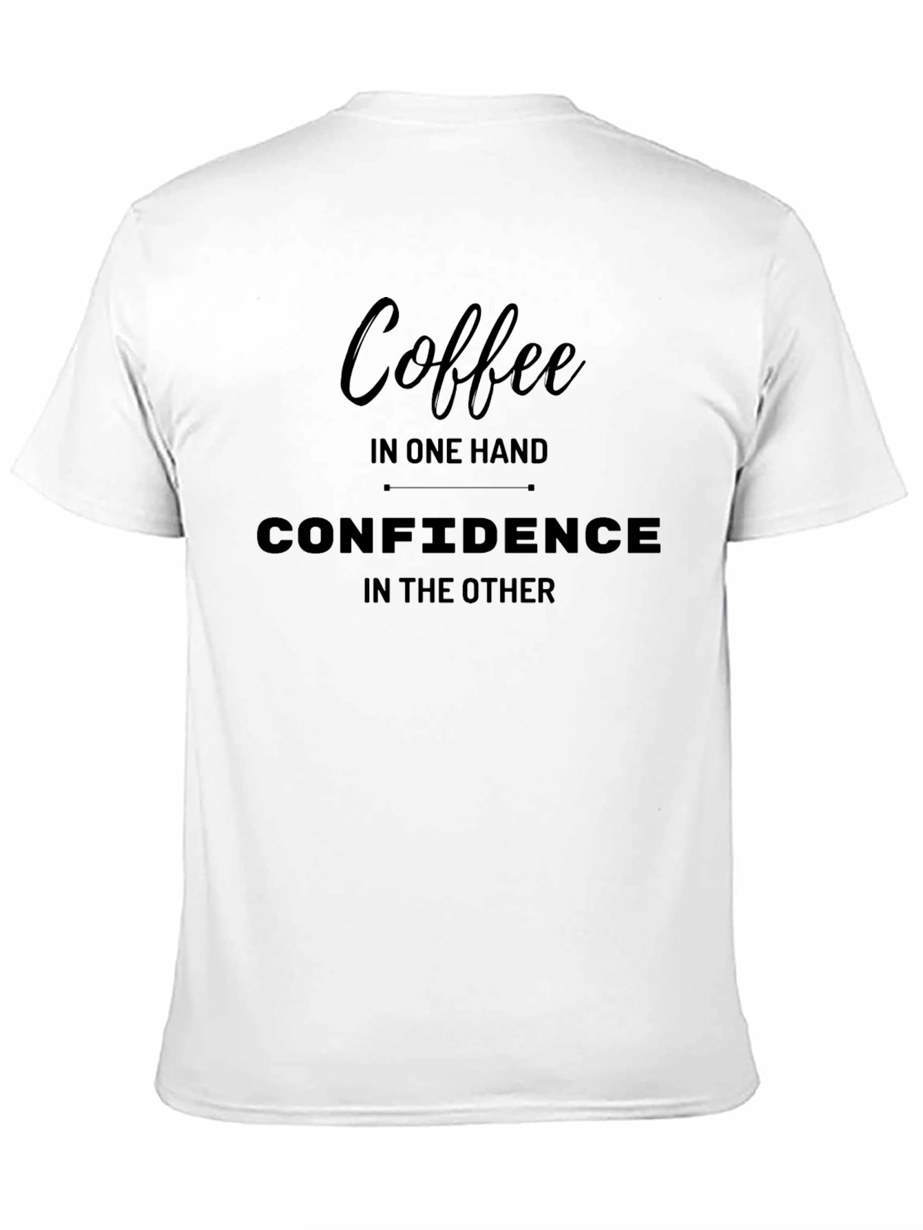 Coffee & Confidence Graphic Tee