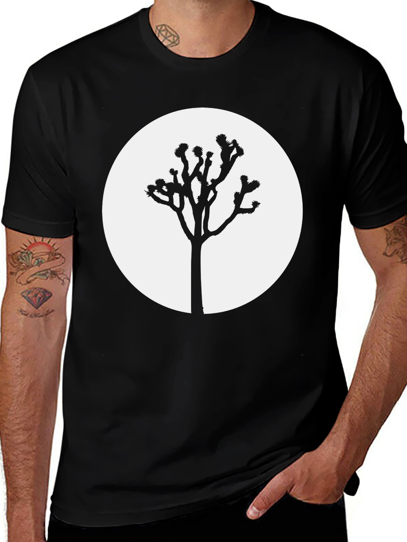 Joshua Tree Black Graphic Tee
