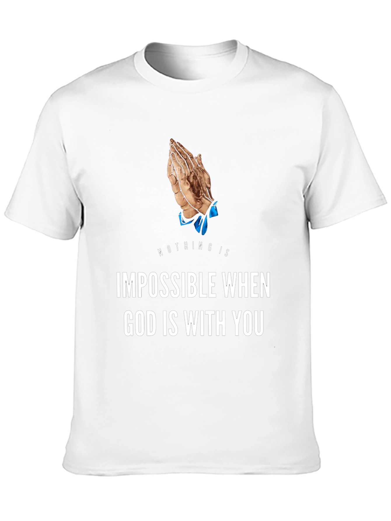 Faith-Inspired Graphic Tee - God is With You T-Shirt