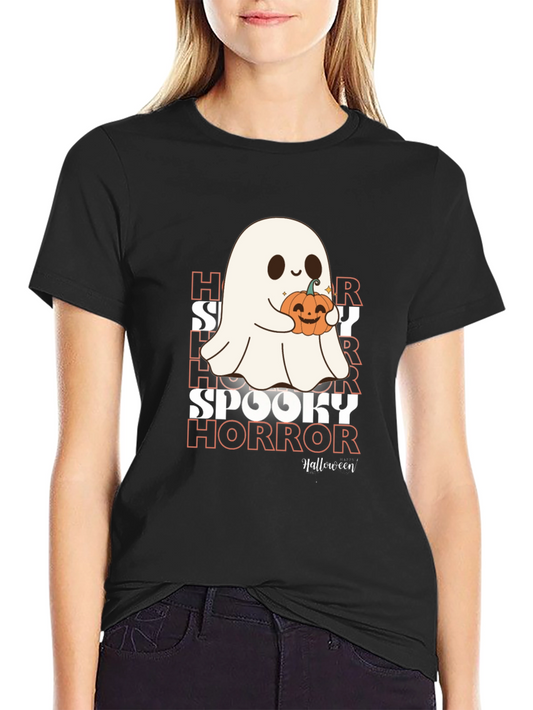 Halloween Spooky Horror Ghost T-Shirt