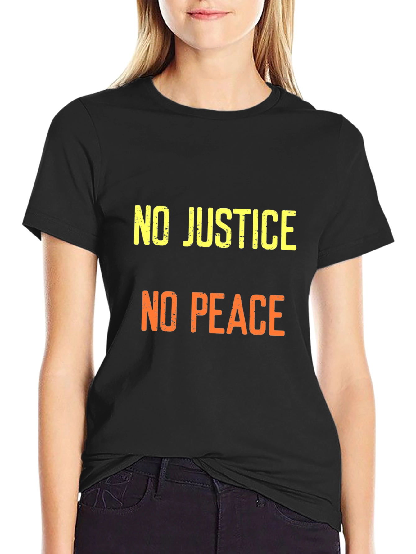 No Justice No Peace Graphic Tee