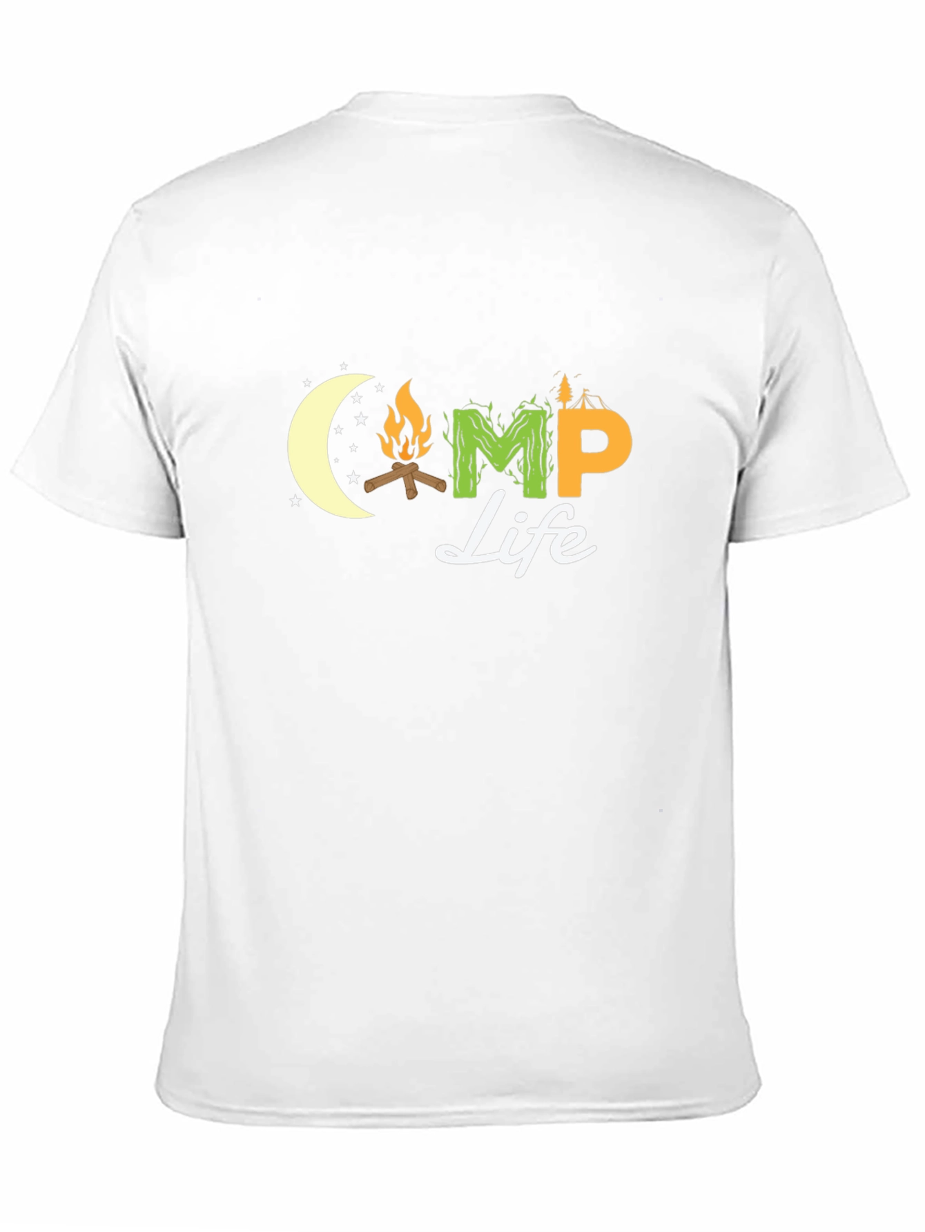 Camp Life T-Shirt - Nature Inspired Design