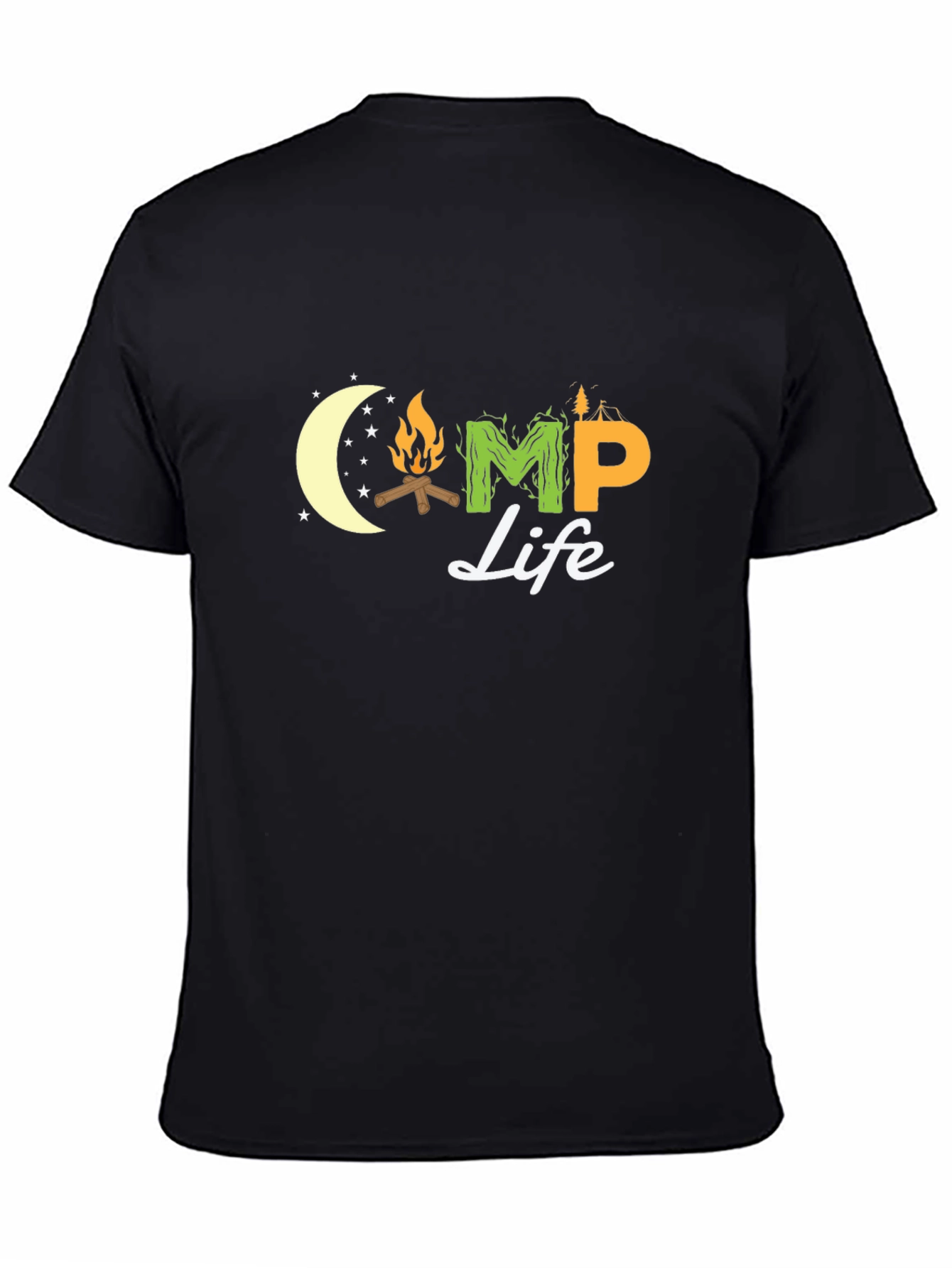 Camp Life T-Shirt - Nature Inspired Design