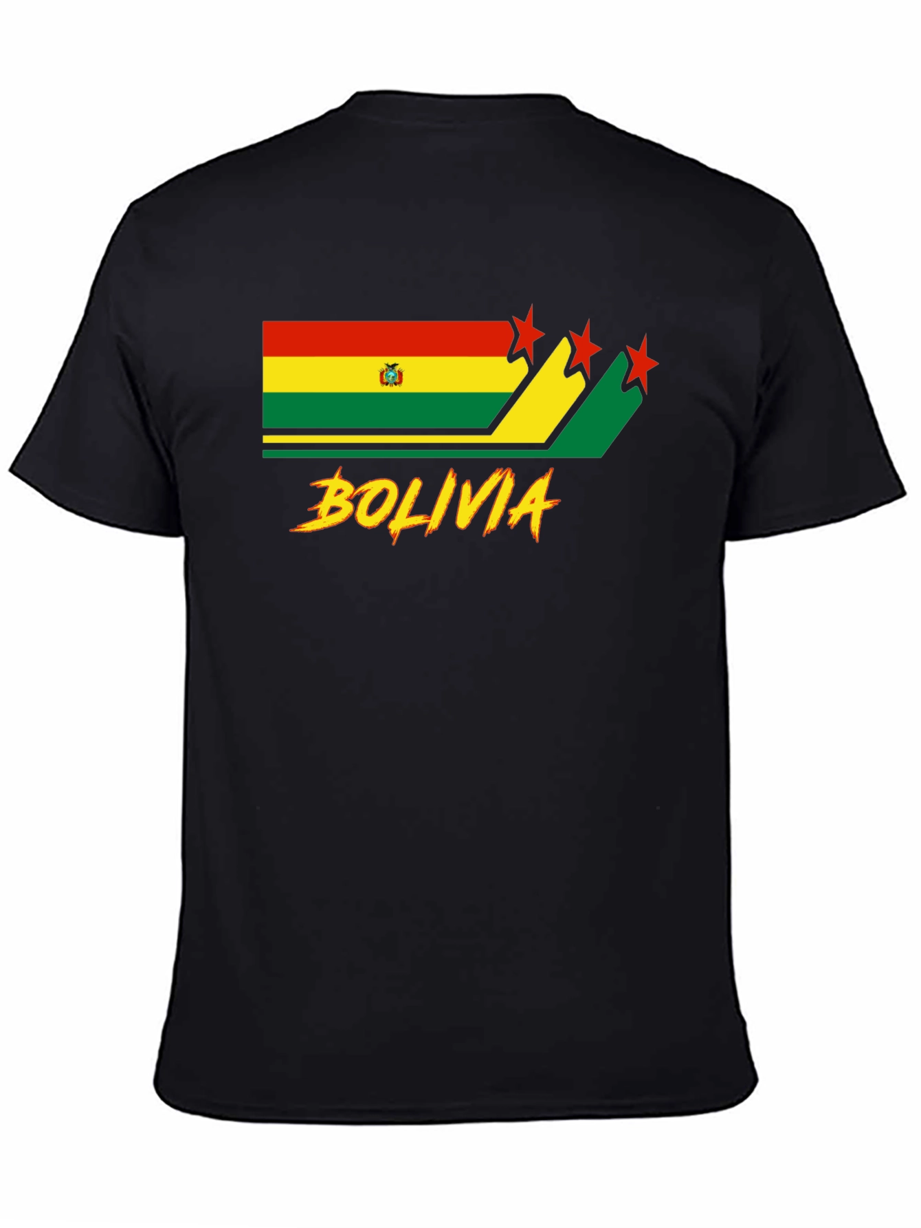 Bolivia Flag Graphic T-Shirt