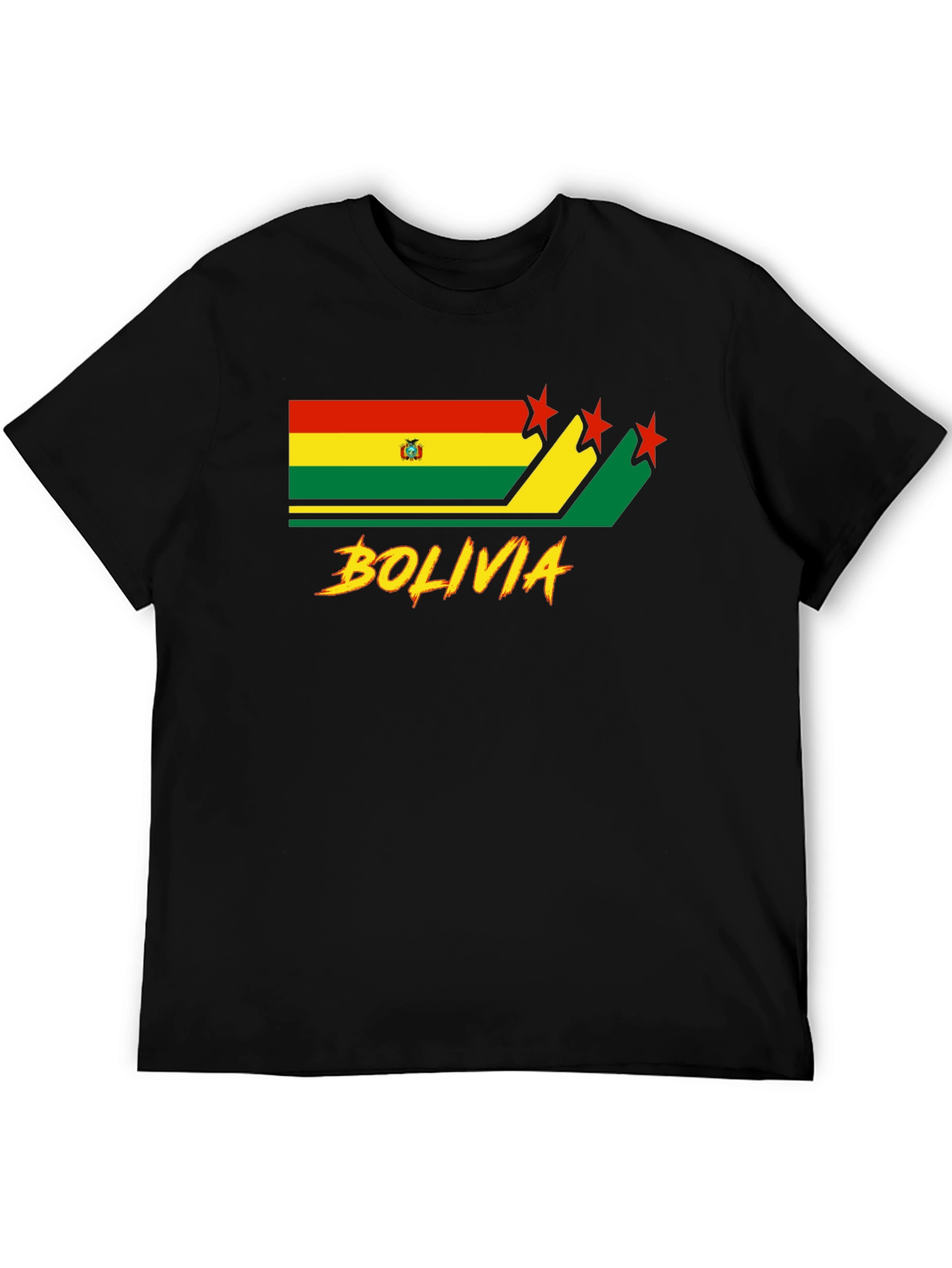Bolivia Flag Graphic T-Shirt